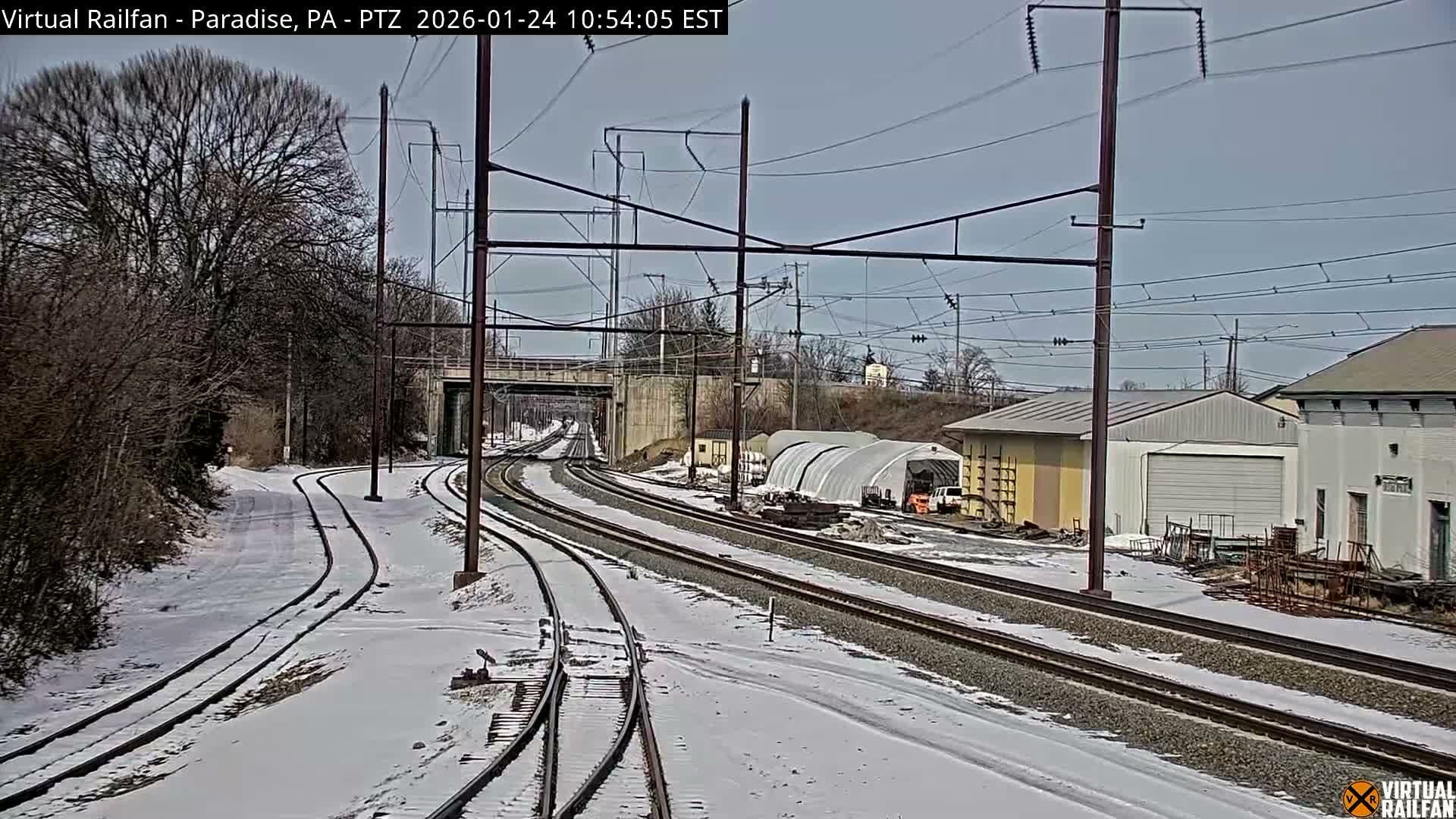 Paradise, Leaman Place Railroad Junction Live Cam - Paradise, Lancaster, Pennsylvania, USA