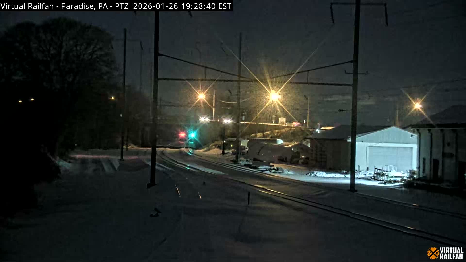 Paradise, Leaman Place Railroad Junction Live Cam - Paradise, Lancaster, Pennsylvania, USA