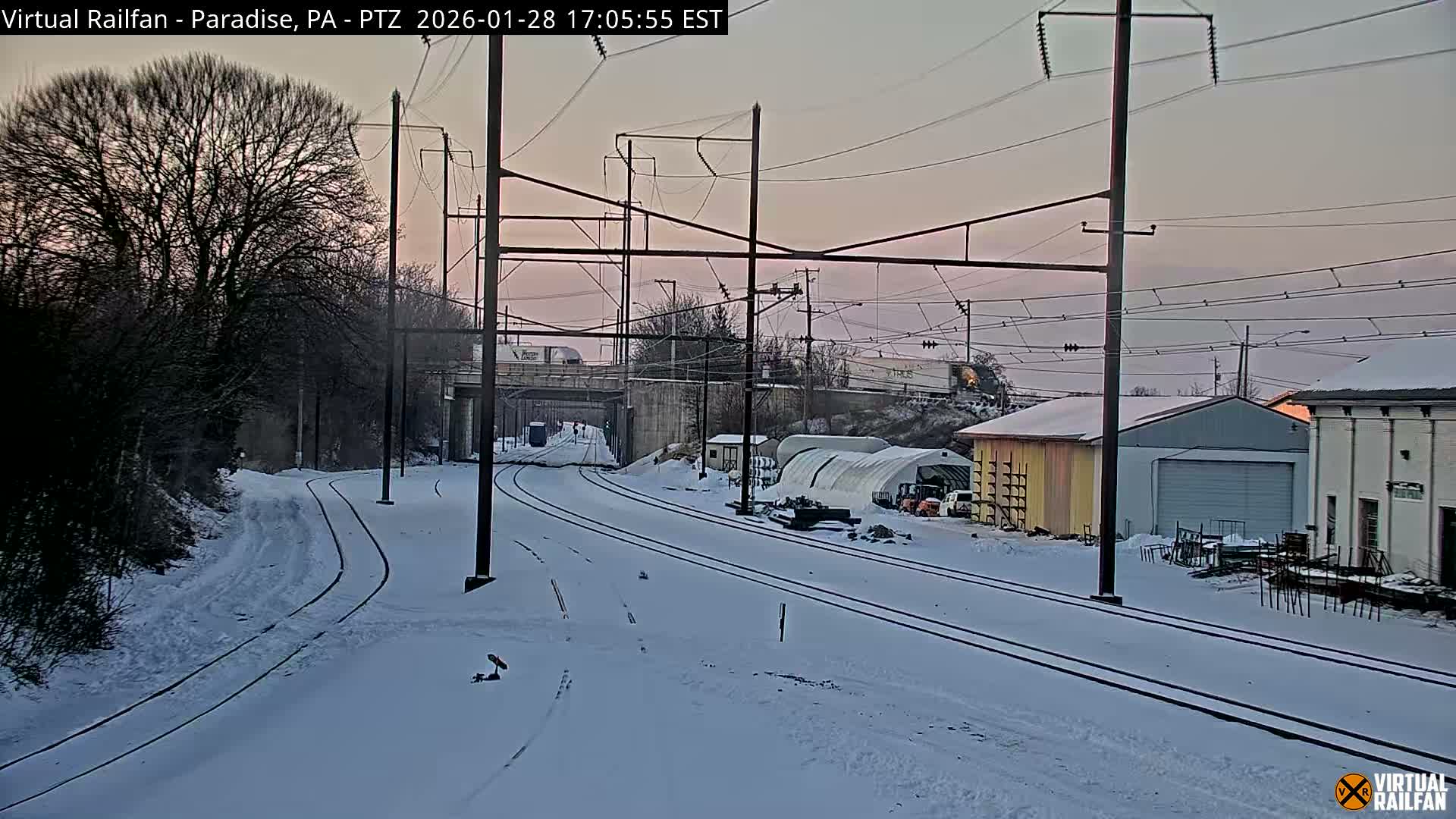 Paradise, Leaman Place Railroad Junction Live Cam - Paradise, Lancaster, Pennsylvania, USA
