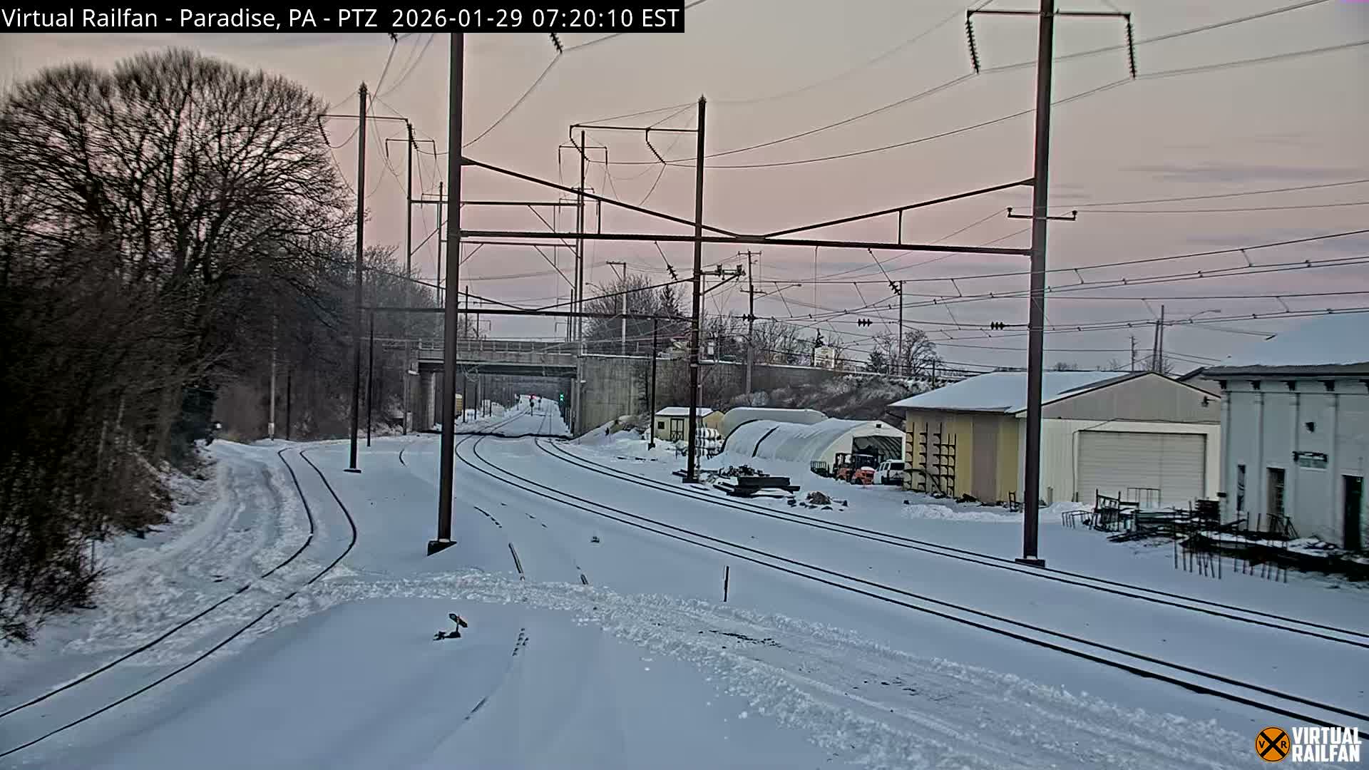 Paradise, Leaman Place Railroad Junction Live Cam - Paradise, Lancaster, Pennsylvania, USA