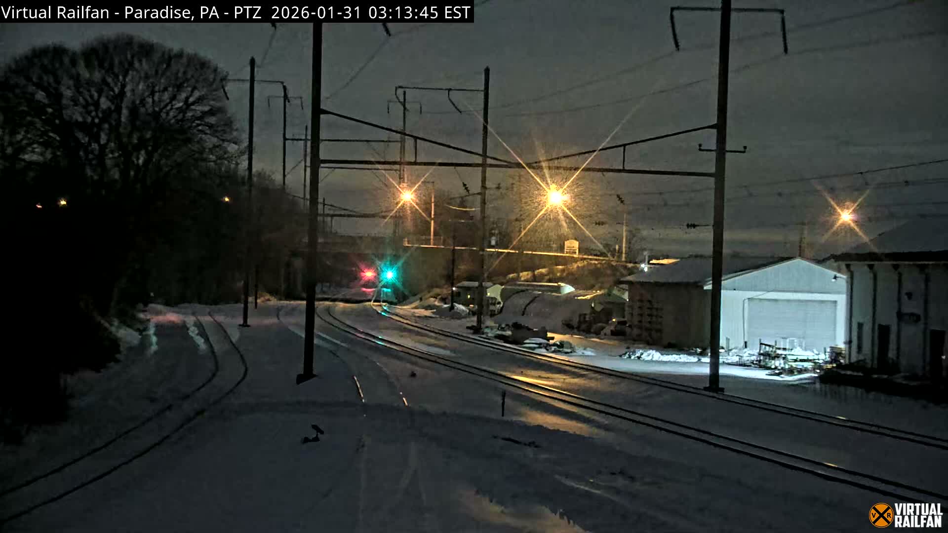 Paradise, Leaman Place Railroad Junction Live Cam - Paradise, Lancaster, Pennsylvania, USA