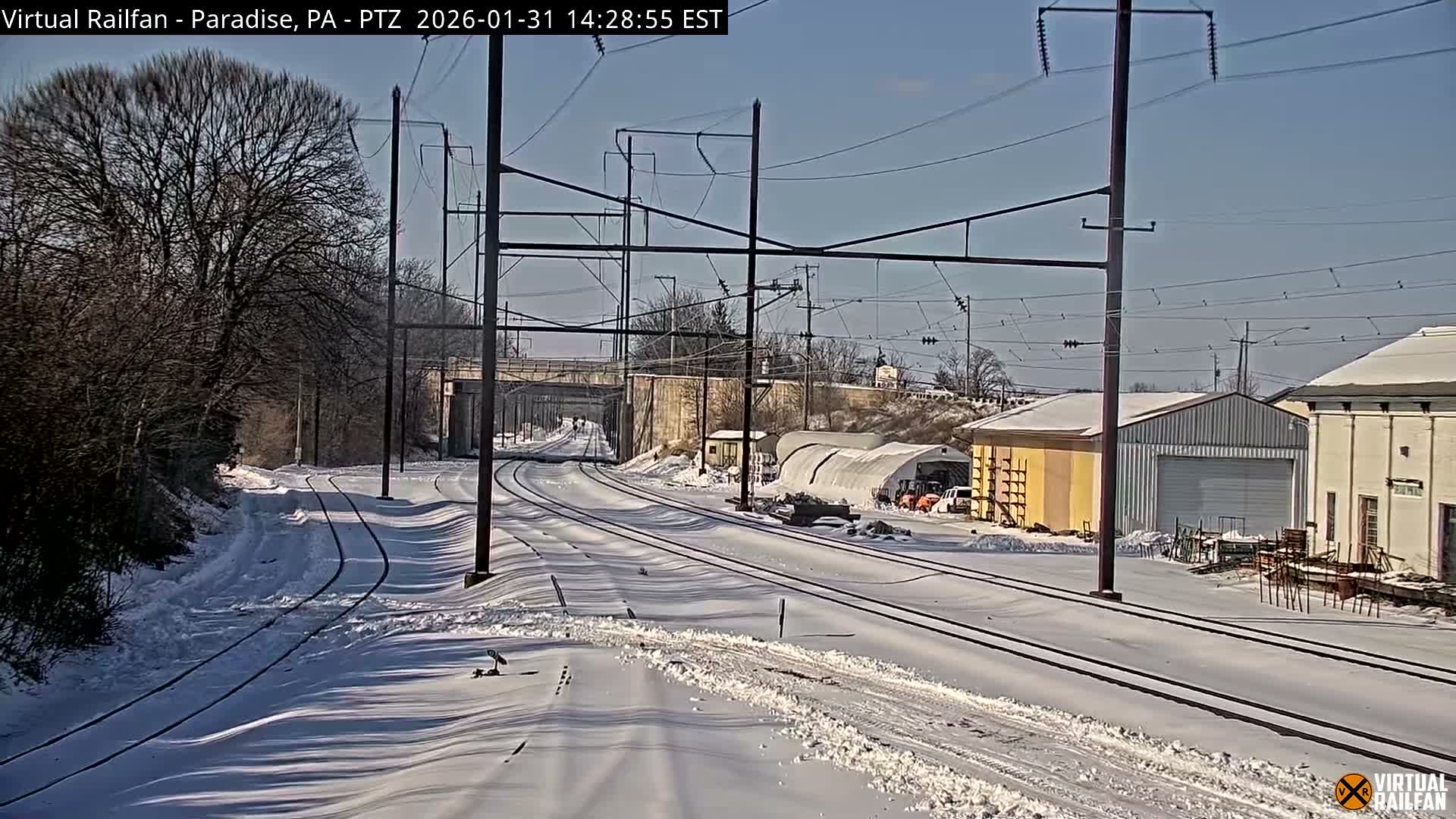 Paradise, Leaman Place Railroad Junction Live Cam - Paradise, Lancaster, Pennsylvania, USA