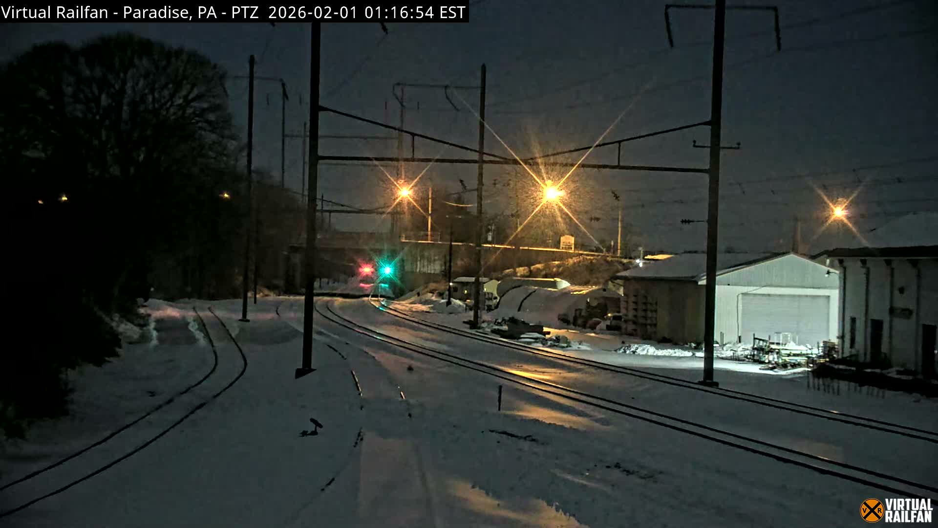 Paradise, Leaman Place Railroad Junction Live Cam - Paradise, Lancaster, Pennsylvania, USA