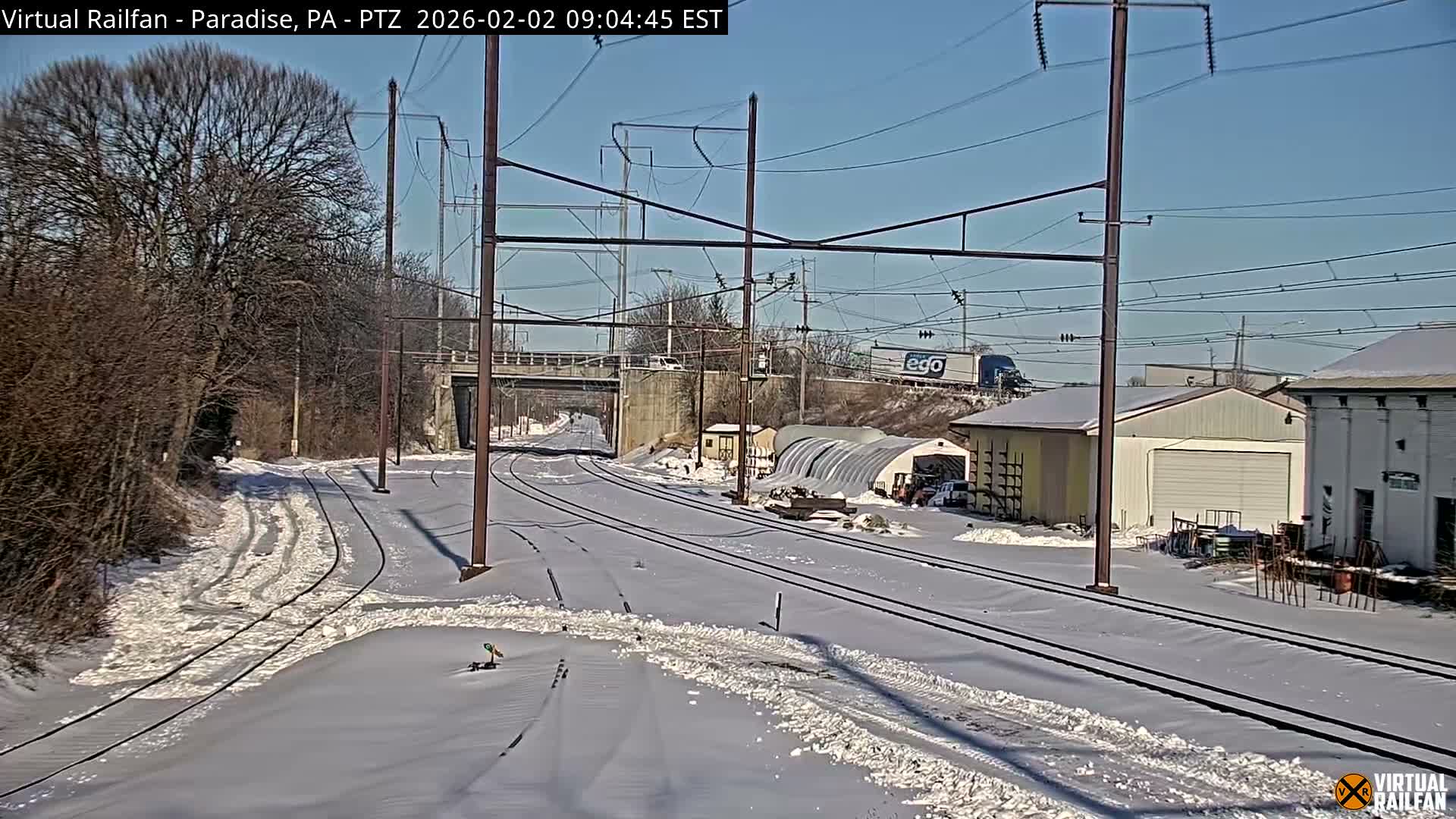 Paradise, Leaman Place Railroad Junction Live Cam - Paradise, Lancaster, Pennsylvania, USA