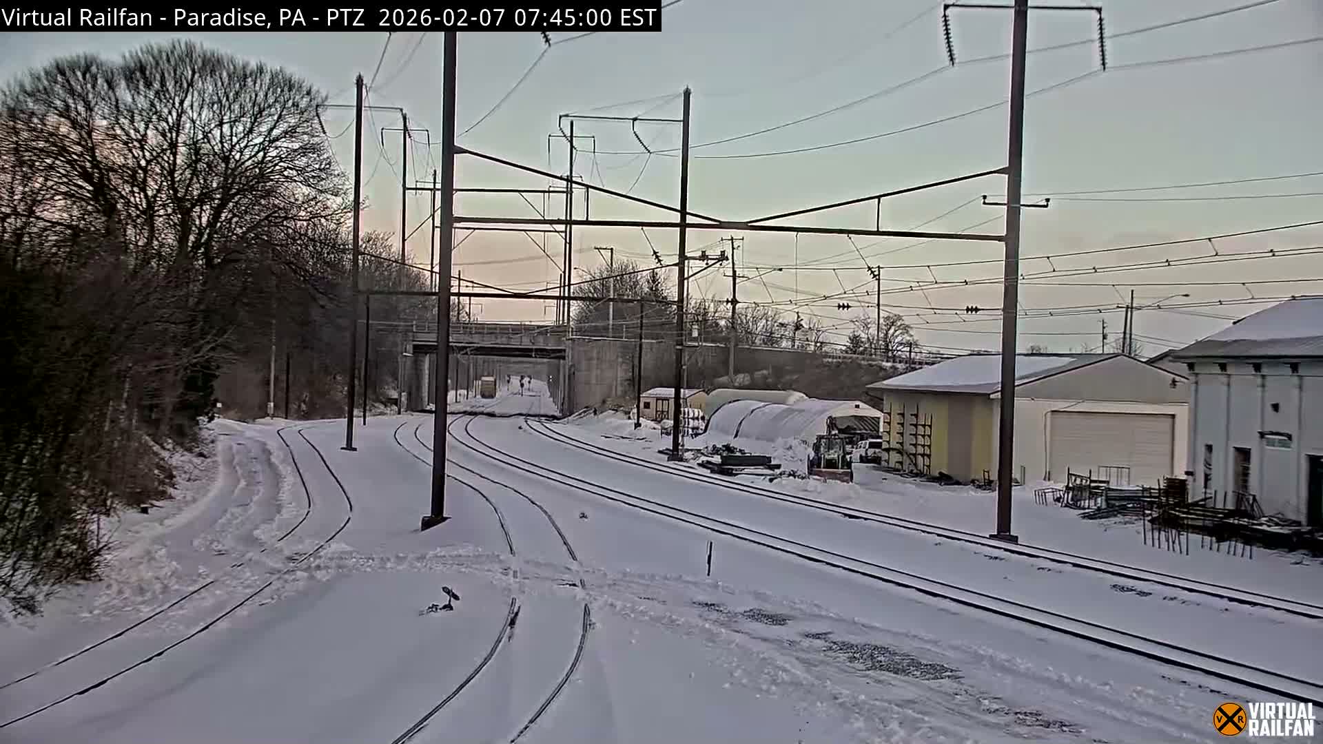 Paradise, Leaman Place Railroad Junction Live Cam - Paradise, Lancaster, Pennsylvania, USA