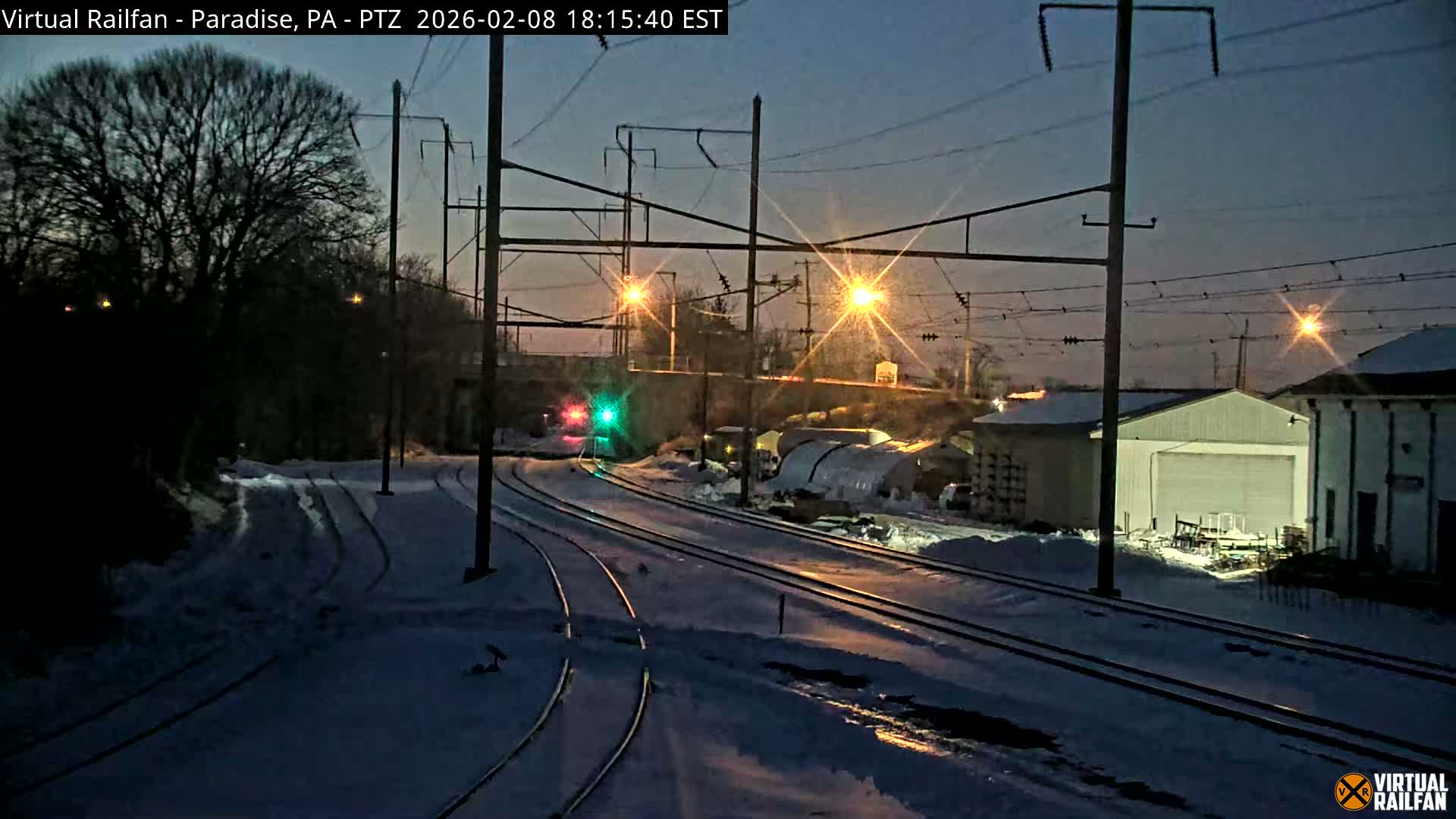 Paradise, Leaman Place Railroad Junction Live Cam - Paradise, Lancaster, Pennsylvania, USA