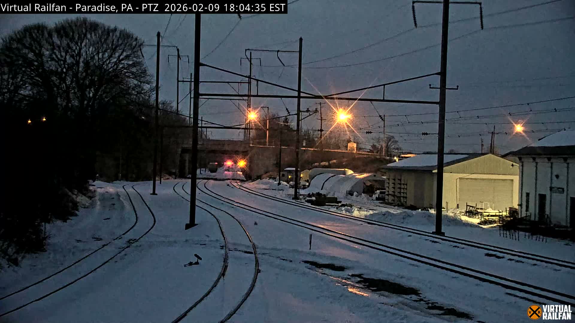 Paradise, Leaman Place Railroad Junction Live Cam - Paradise, Lancaster, Pennsylvania, USA