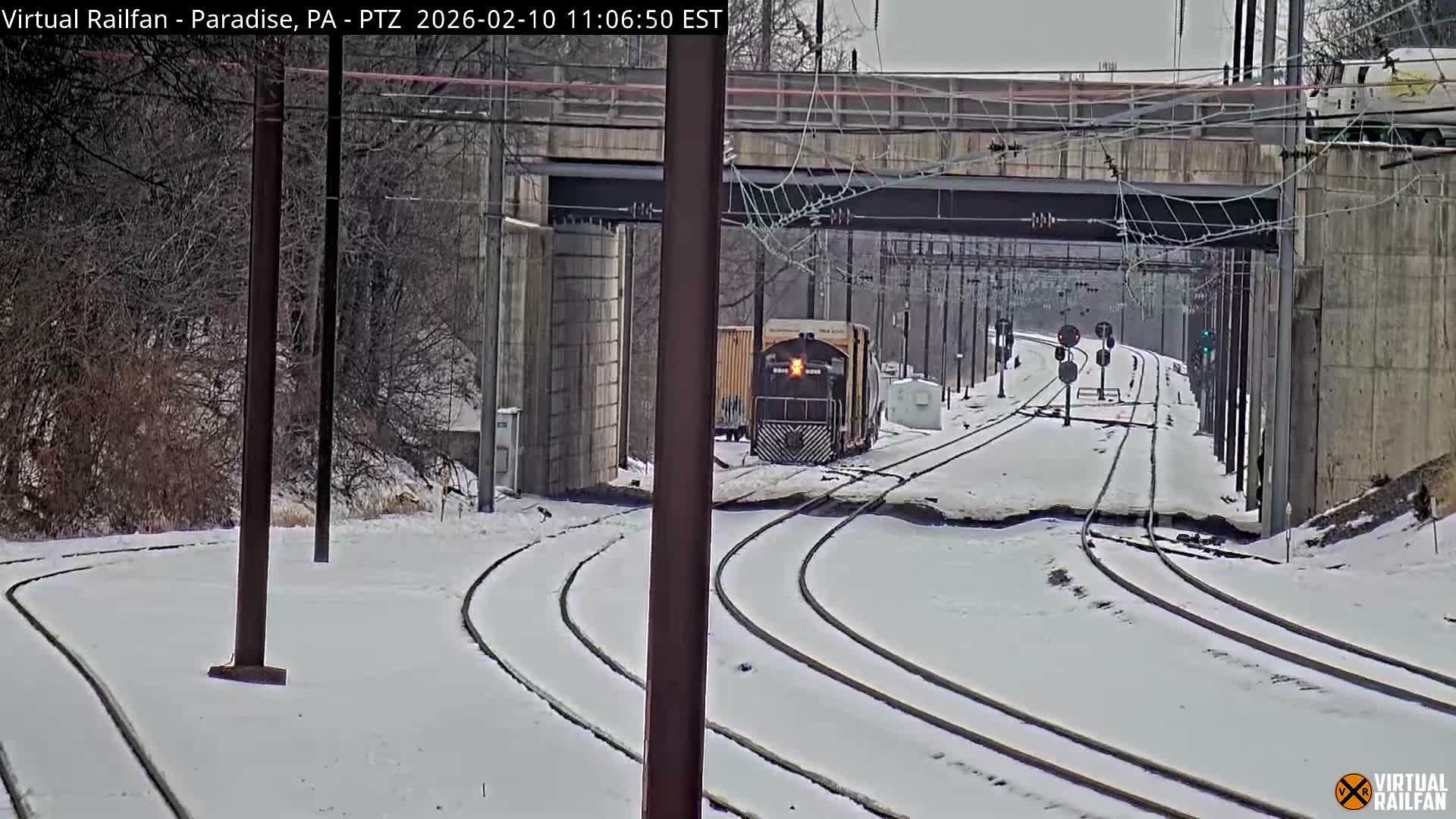 Paradise, Leaman Place Railroad Junction Live Cam - Paradise, Lancaster, Pennsylvania, USA