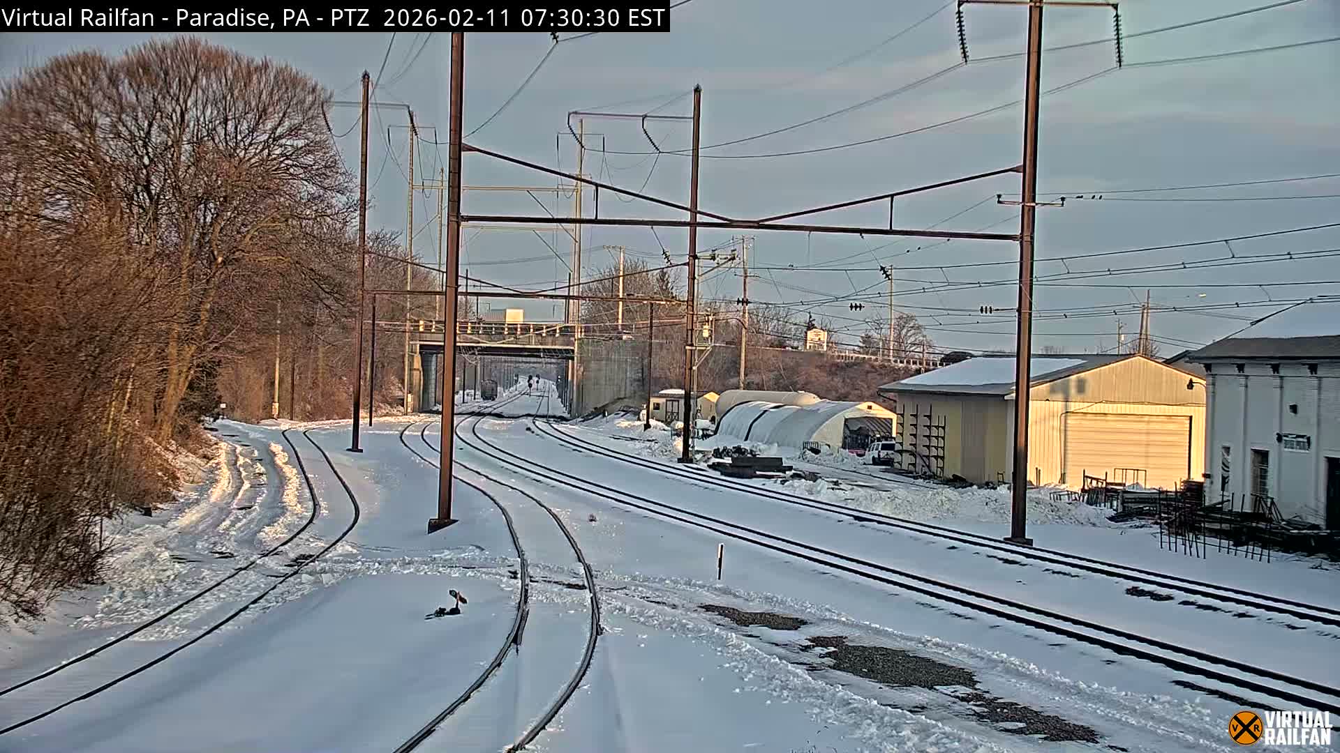 Paradise, Leaman Place Railroad Junction Live Cam - Paradise, Lancaster, Pennsylvania, USA