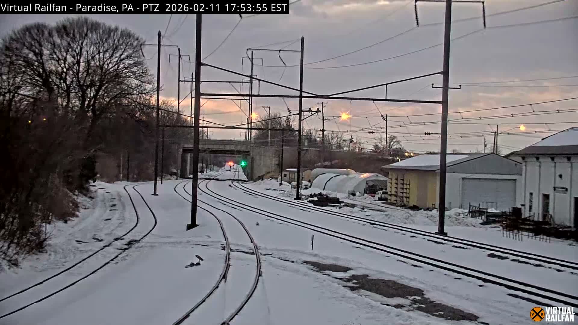 Paradise, Leaman Place Railroad Junction Live Cam - Paradise, Lancaster, Pennsylvania, USA