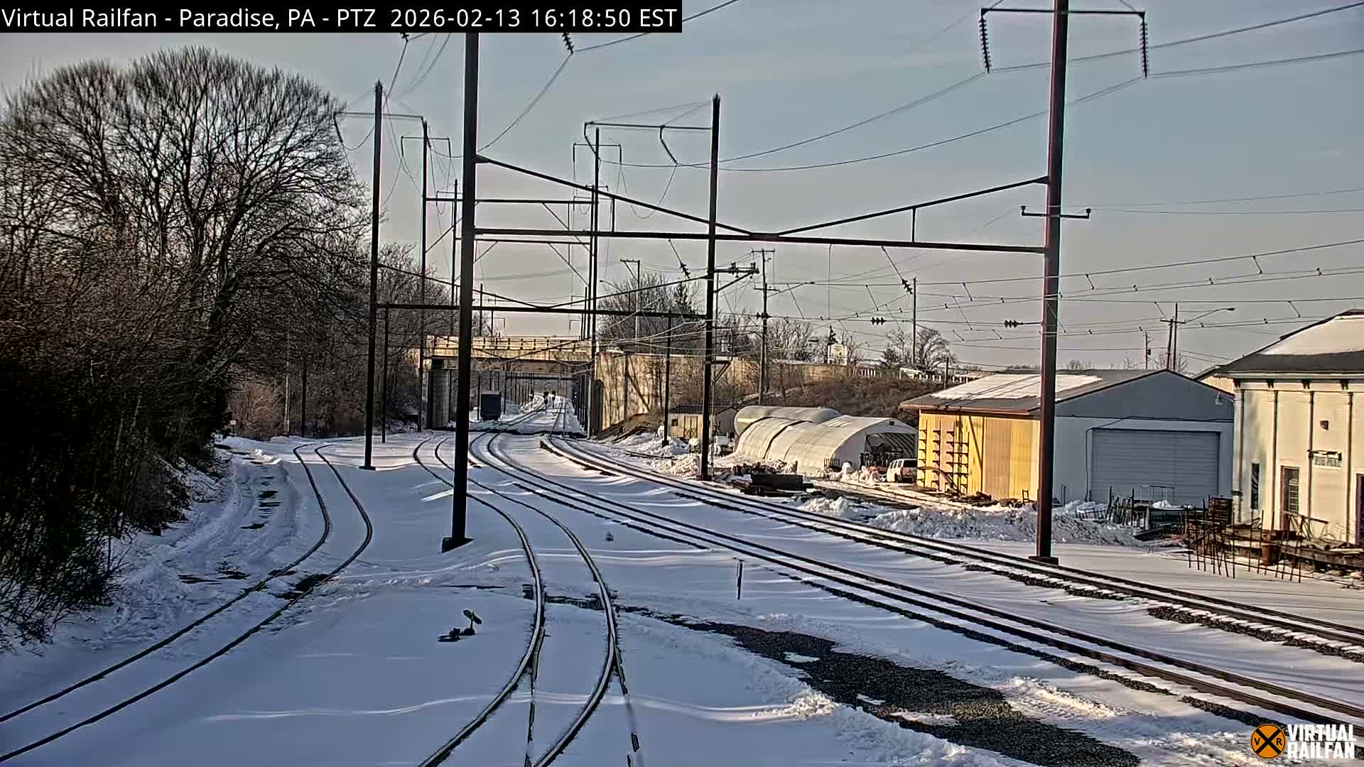 Paradise, Leaman Place Railroad Junction Live Cam - Paradise, Lancaster, Pennsylvania, USA