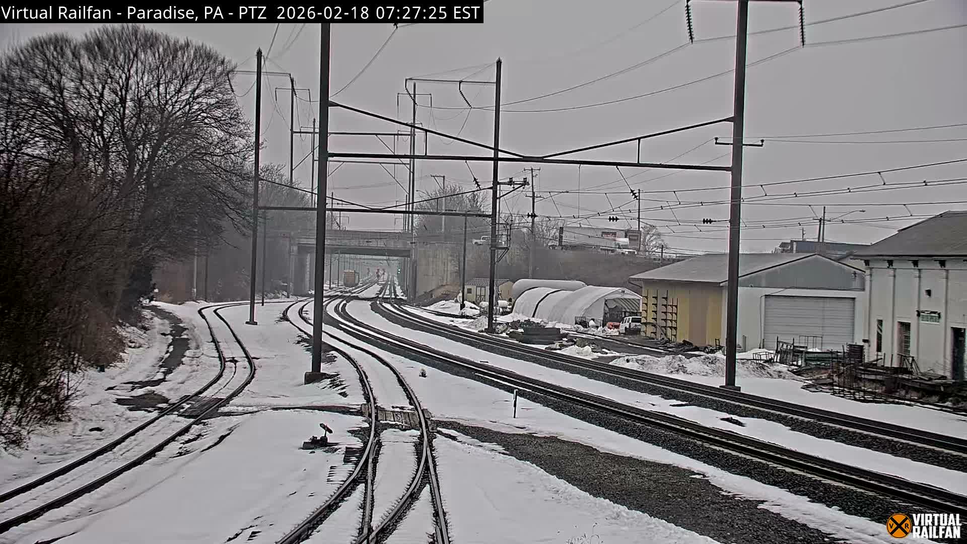 Paradise, Leaman Place Railroad Junction Live Cam - Paradise, Lancaster, Pennsylvania, USA