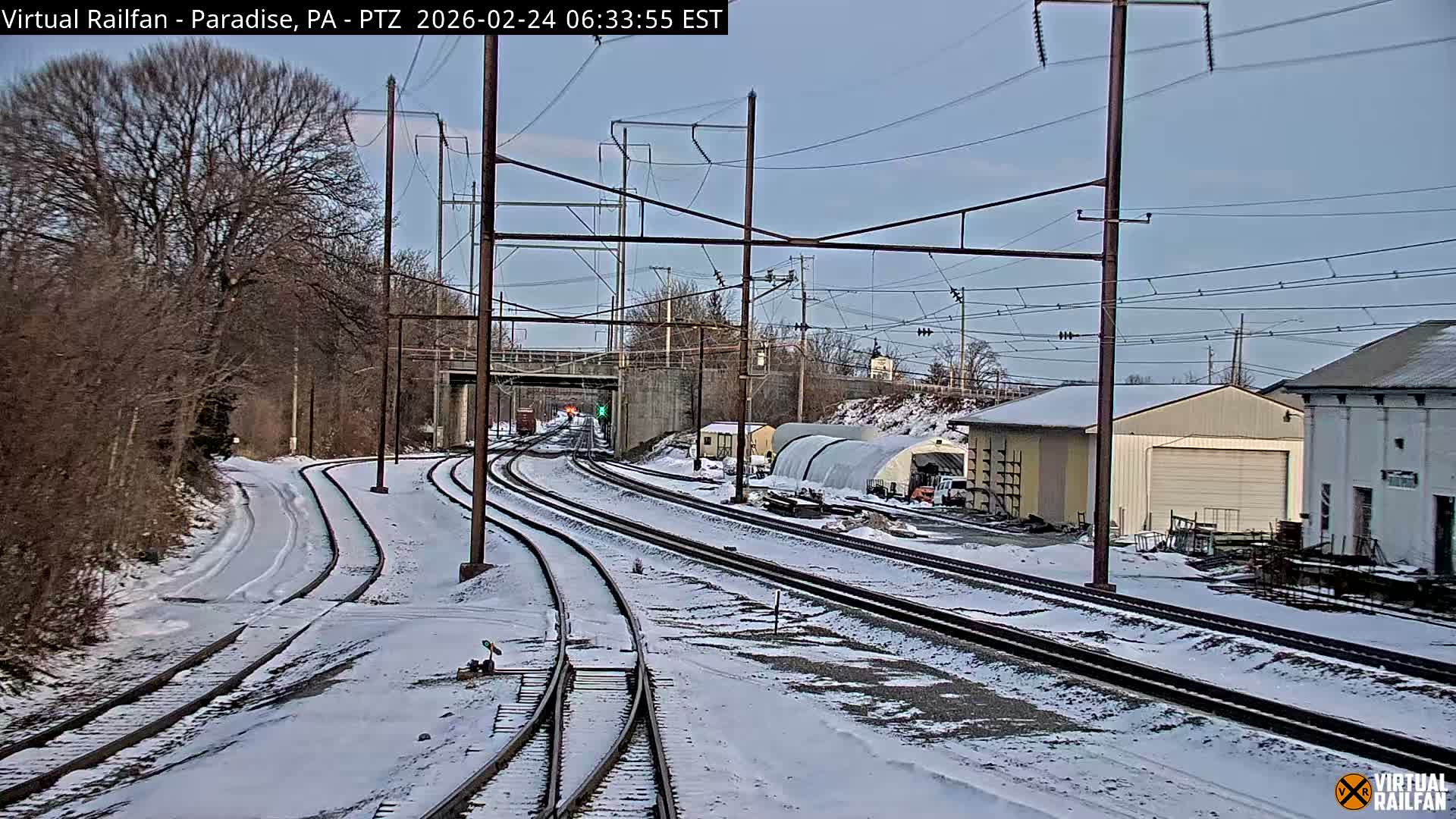 Paradise, Leaman Place Railroad Junction Live Cam - Paradise, Lancaster, Pennsylvania, USA