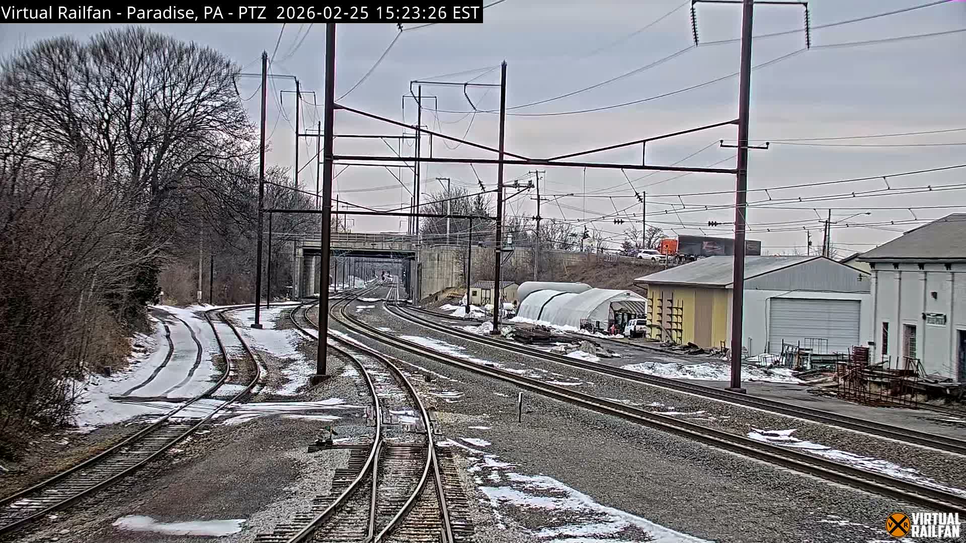 Paradise, Leaman Place Railroad Junction Live Cam - Paradise, Lancaster, Pennsylvania, USA