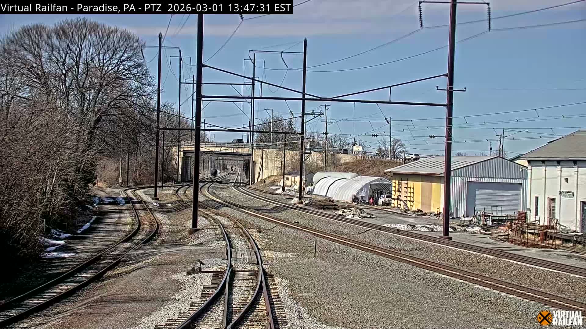 Paradise, Leaman Place Railroad Junction Live Cam - Paradise, Lancaster, Pennsylvania, USA