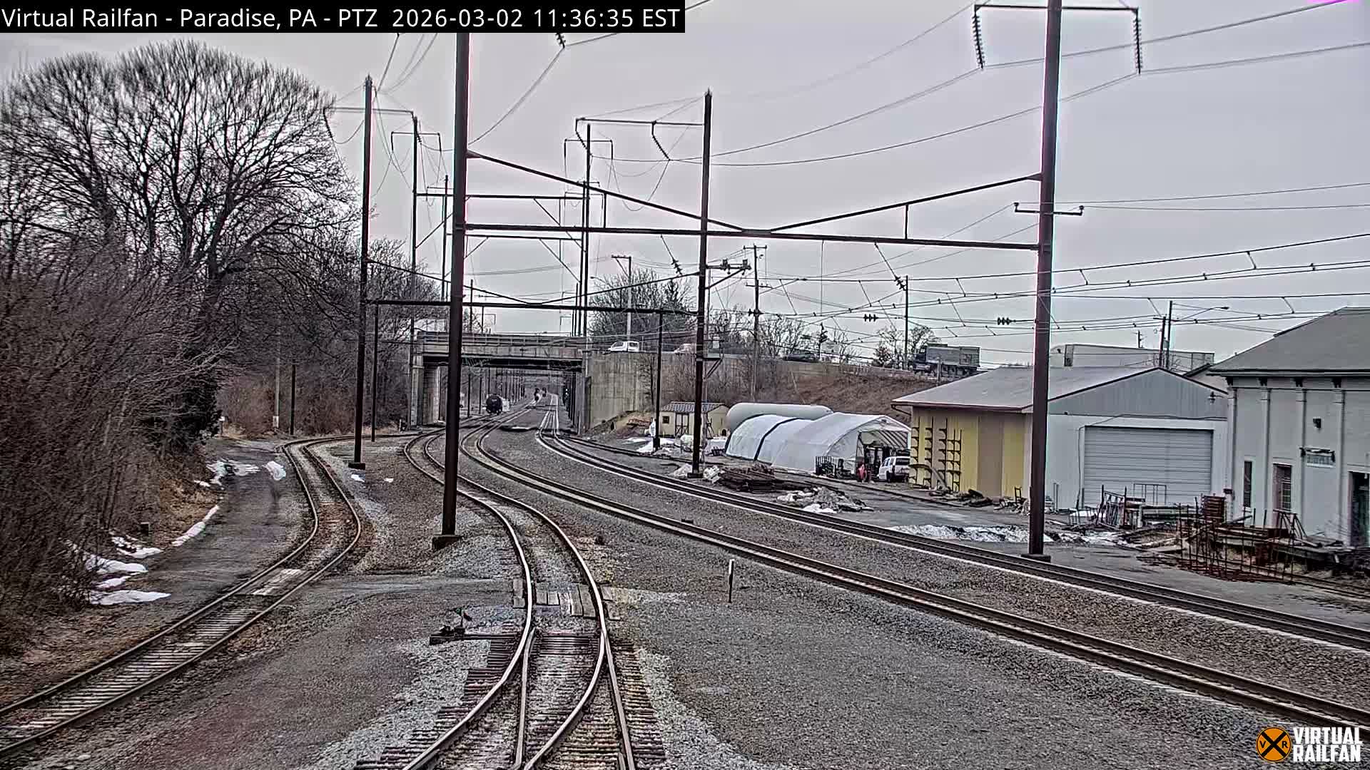 Paradise, Leaman Place Railroad Junction Live Cam - Paradise, Lancaster, Pennsylvania, USA
