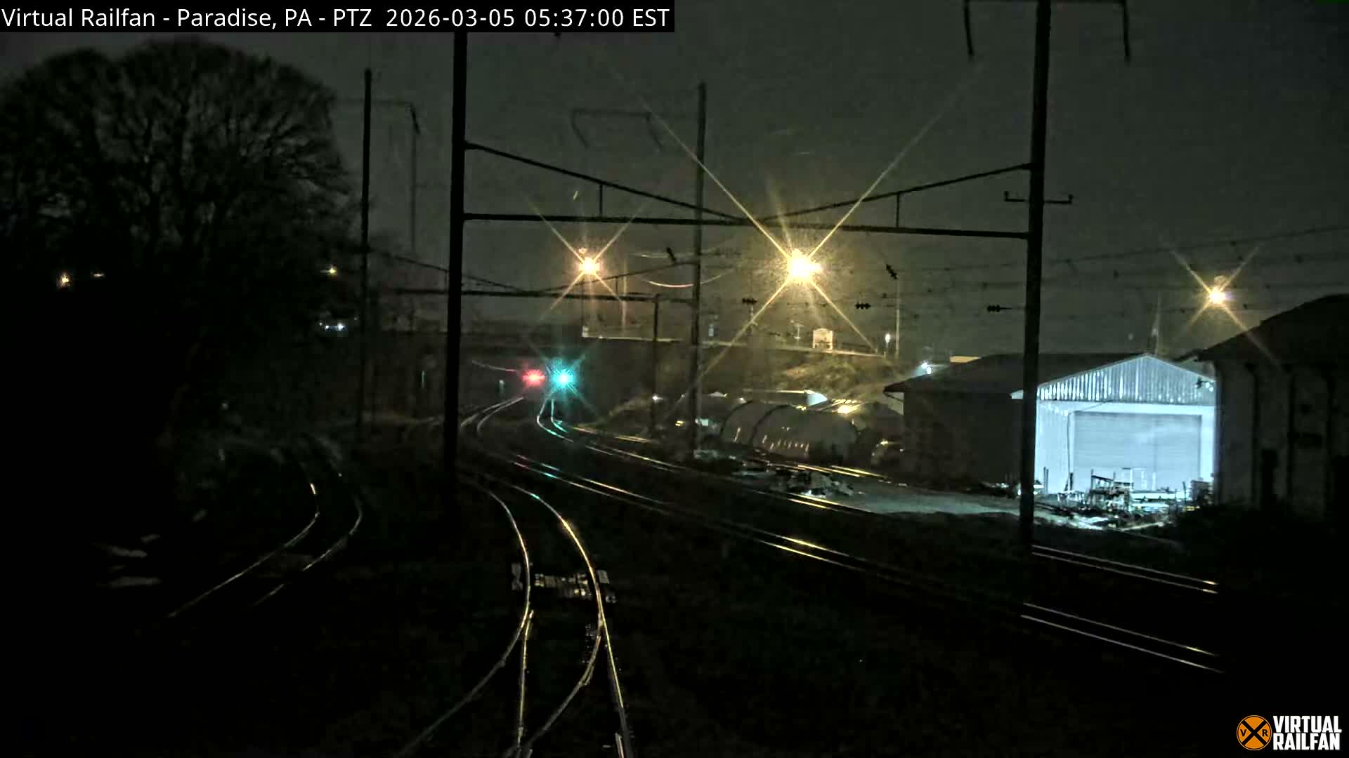 Paradise, Leaman Place Railroad Junction Live Cam - Paradise, Lancaster, Pennsylvania, USA