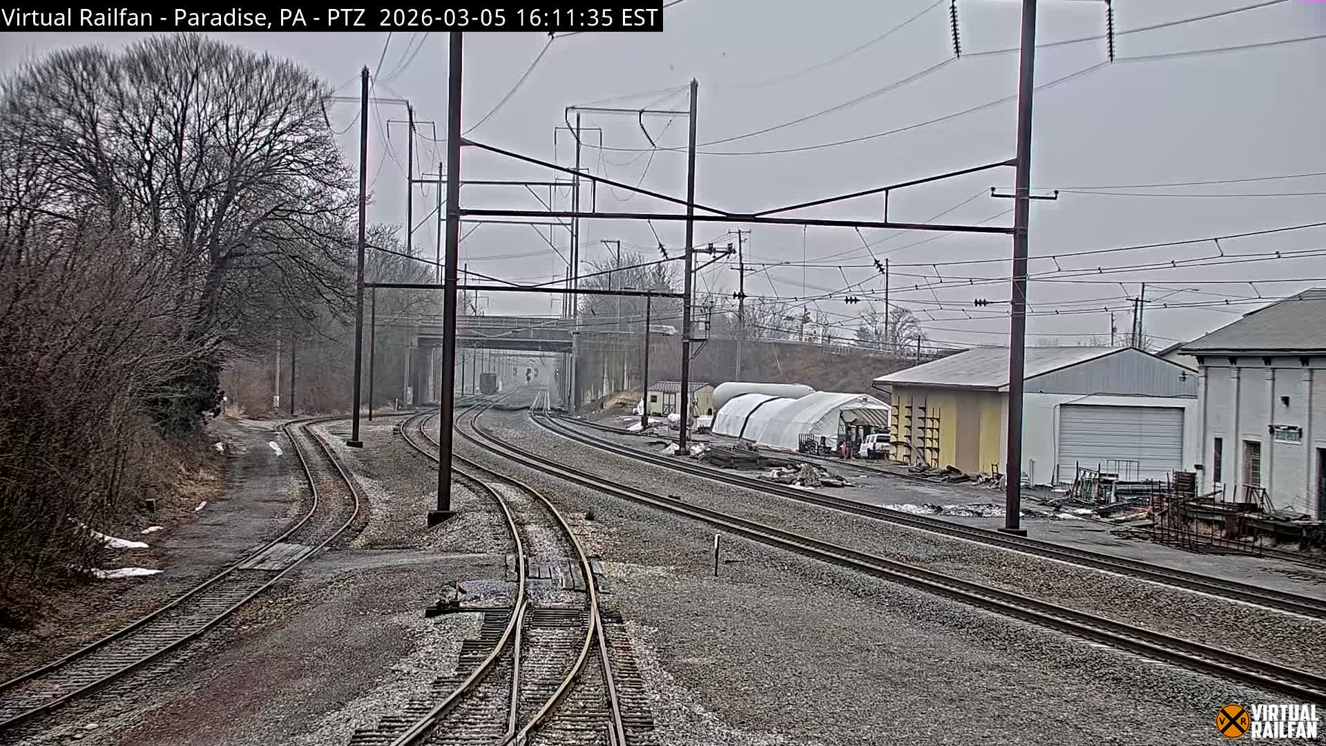 Paradise, Leaman Place Railroad Junction Live Cam - Paradise, Lancaster, Pennsylvania, USA