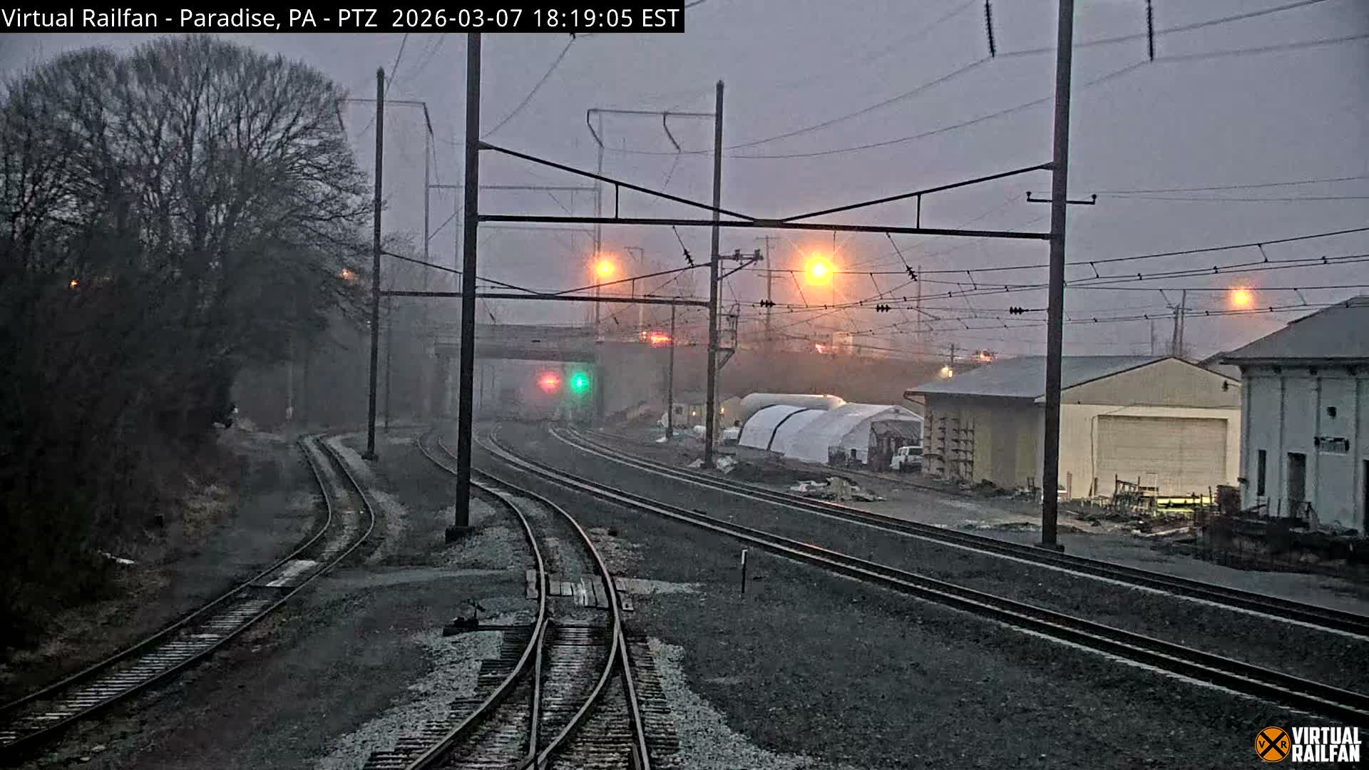 Paradise, Leaman Place Railroad Junction Live Cam - Paradise, Lancaster, Pennsylvania, USA