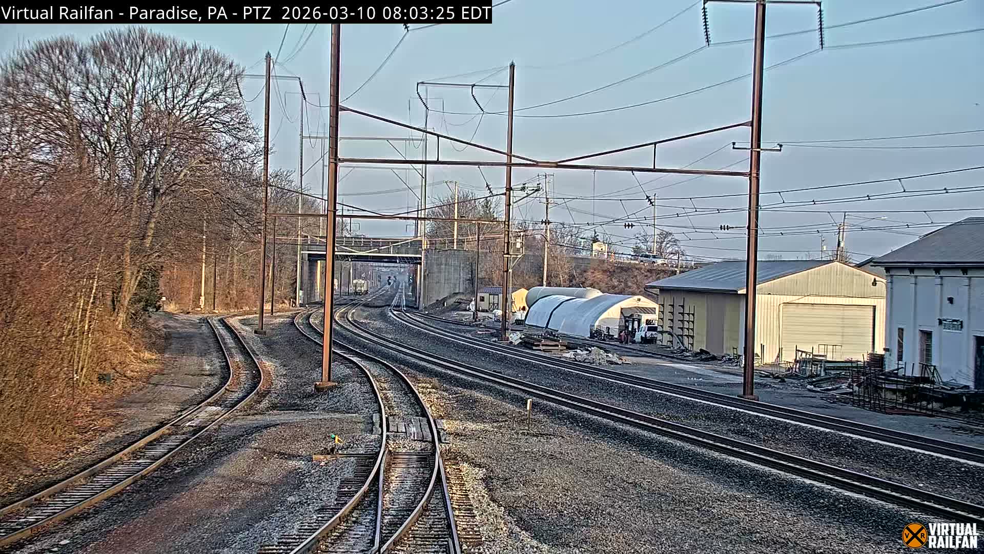 Paradise, Leaman Place Railroad Junction Live Cam - Paradise, Lancaster, Pennsylvania, USA
