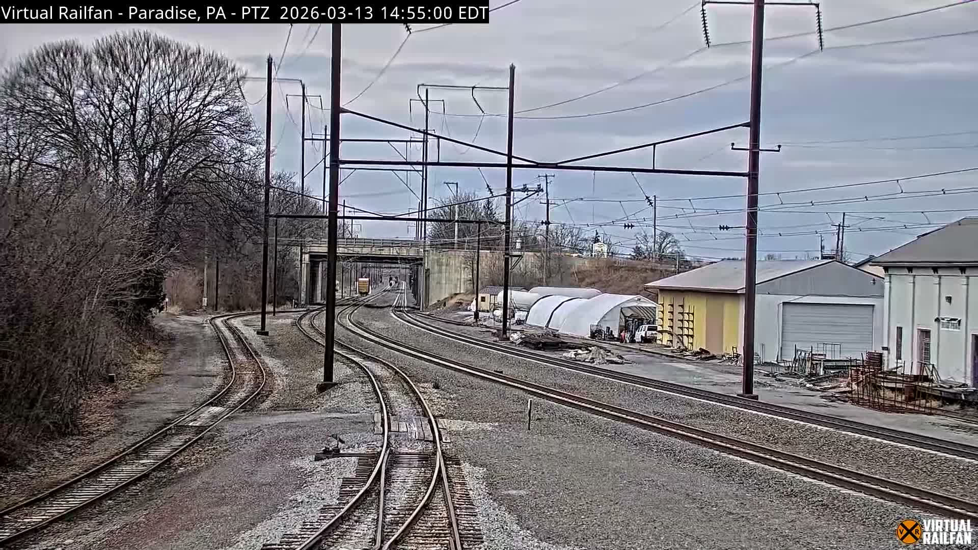 Paradise, Leaman Place Railroad Junction Live Cam - Paradise, Lancaster, Pennsylvania, USA