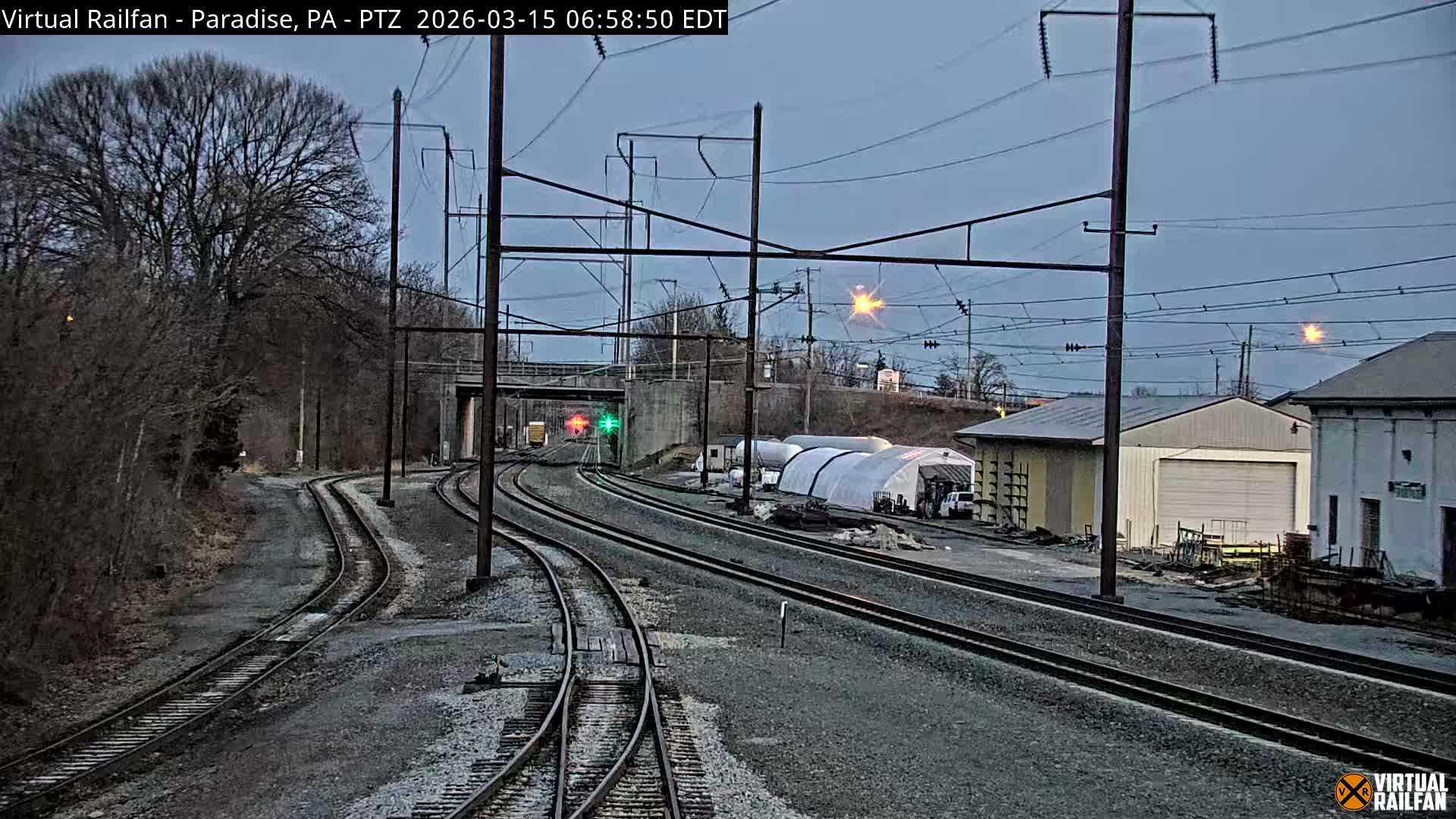 Paradise, Leaman Place Railroad Junction Live Cam - Paradise, Lancaster, Pennsylvania, USA