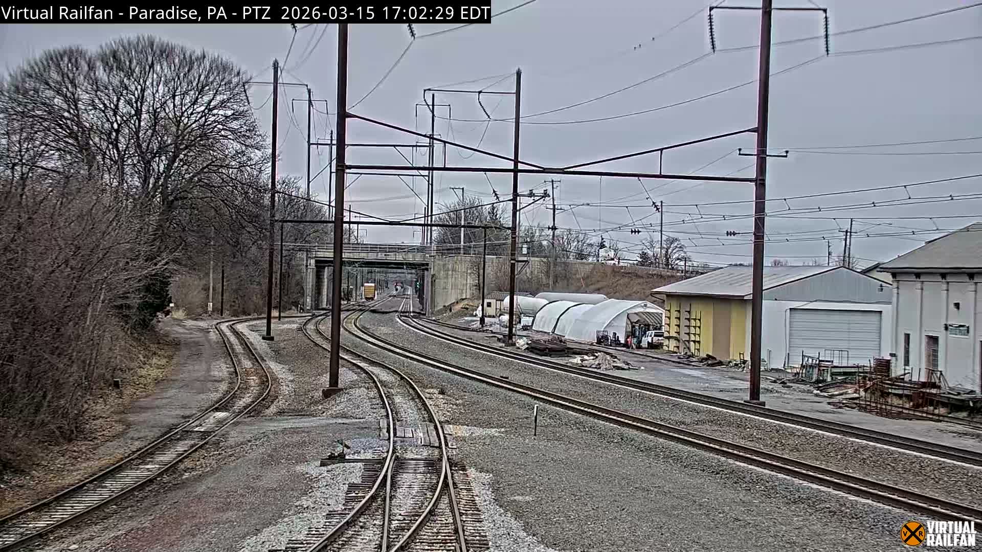 Paradise, Leaman Place Railroad Junction Live Cam - Paradise, Lancaster, Pennsylvania, USA
