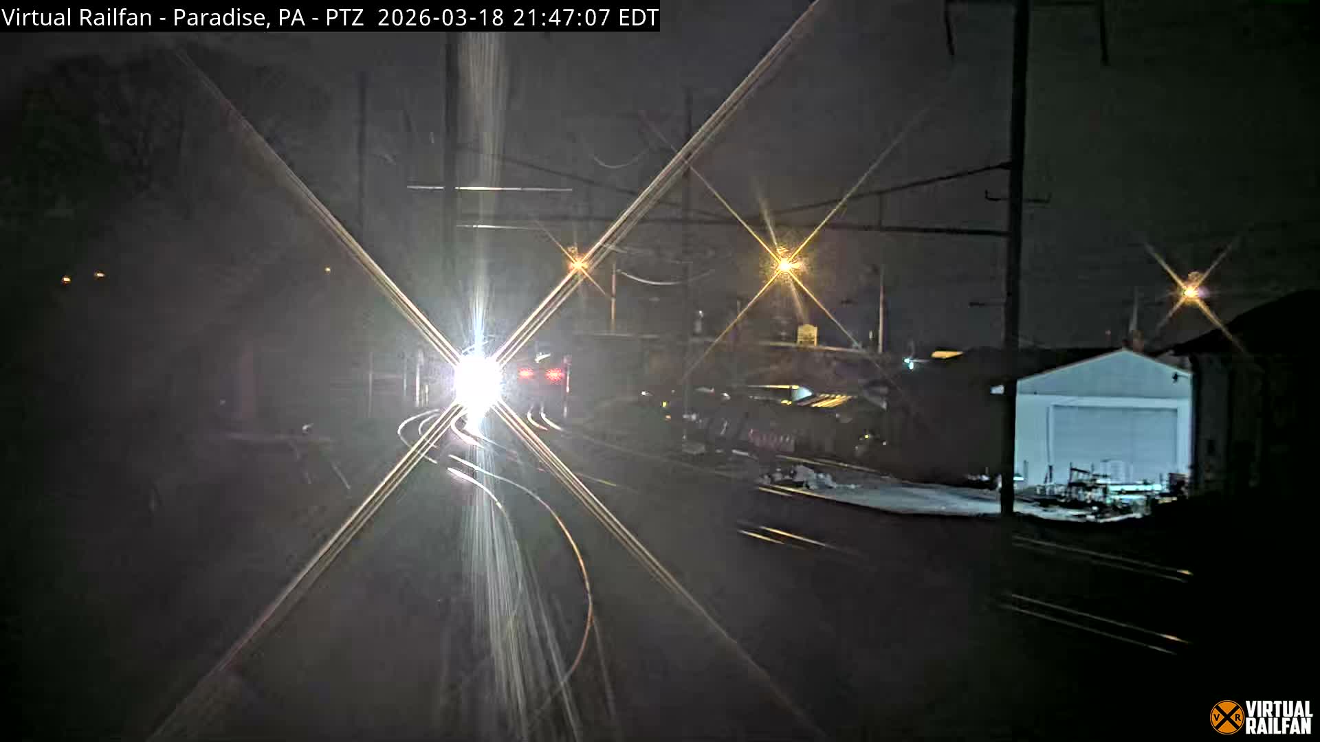 Paradise, Leaman Place Railroad Junction Live Cam - Paradise, Lancaster, Pennsylvania, USA
