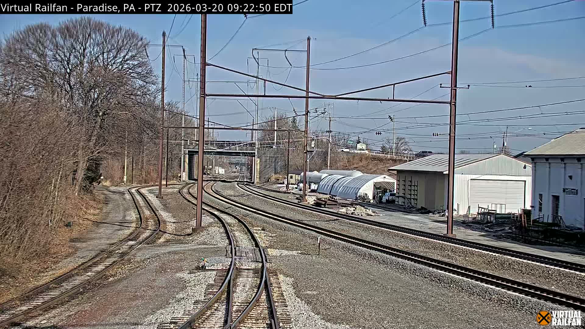 Paradise, Leaman Place Railroad Junction Live Cam - Paradise, Lancaster, Pennsylvania, USA
