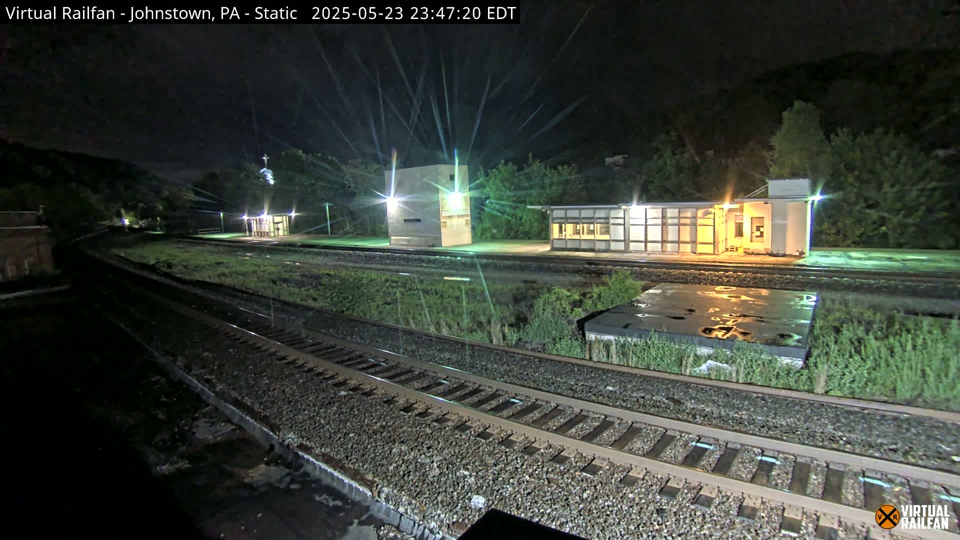 Johnstown Train Station & Railroad Crossing Live Cam - Johnstown, Cambria, Pennsylvania, USA