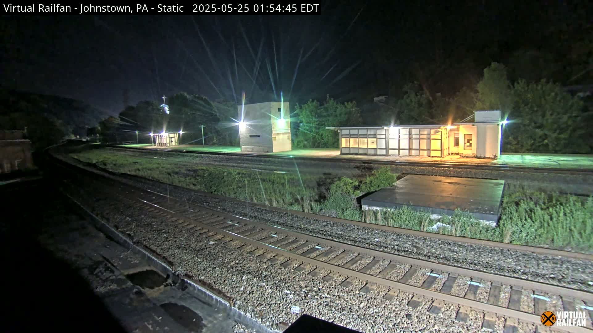 Johnstown Train Station & Railroad Crossing Live Cam - Johnstown, Cambria, Pennsylvania, USA