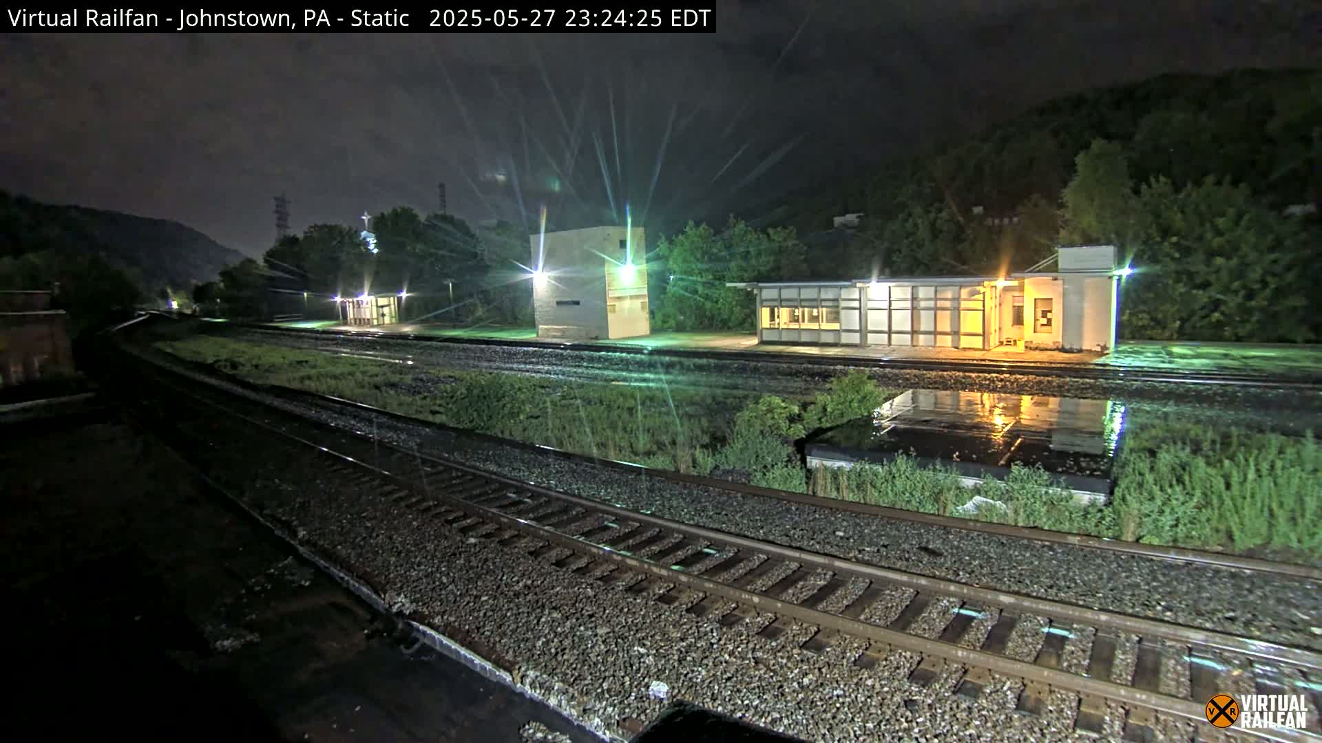 Johnstown Train Station & Railroad Crossing Live Cam - Johnstown, Cambria, Pennsylvania, USA