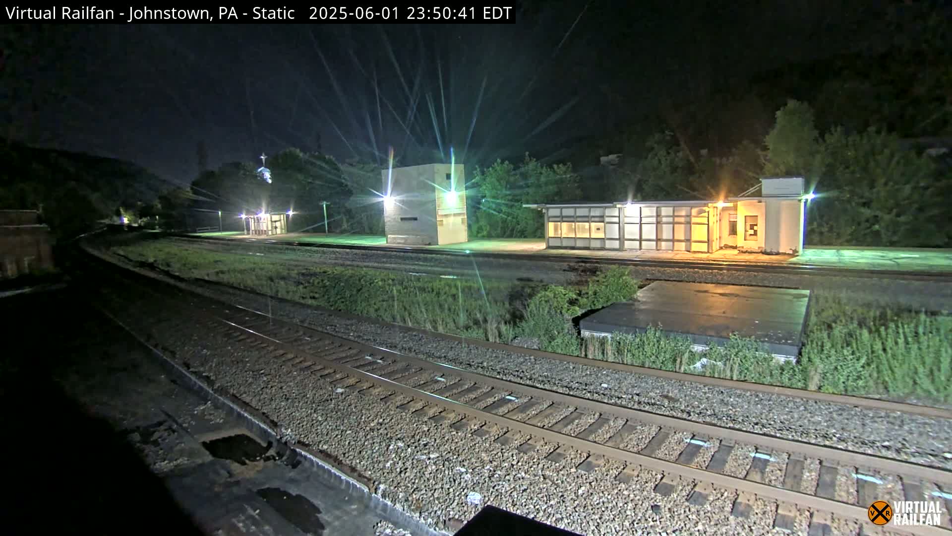Johnstown Train Station & Railroad Crossing Live Cam - Johnstown, Cambria, Pennsylvania, USA