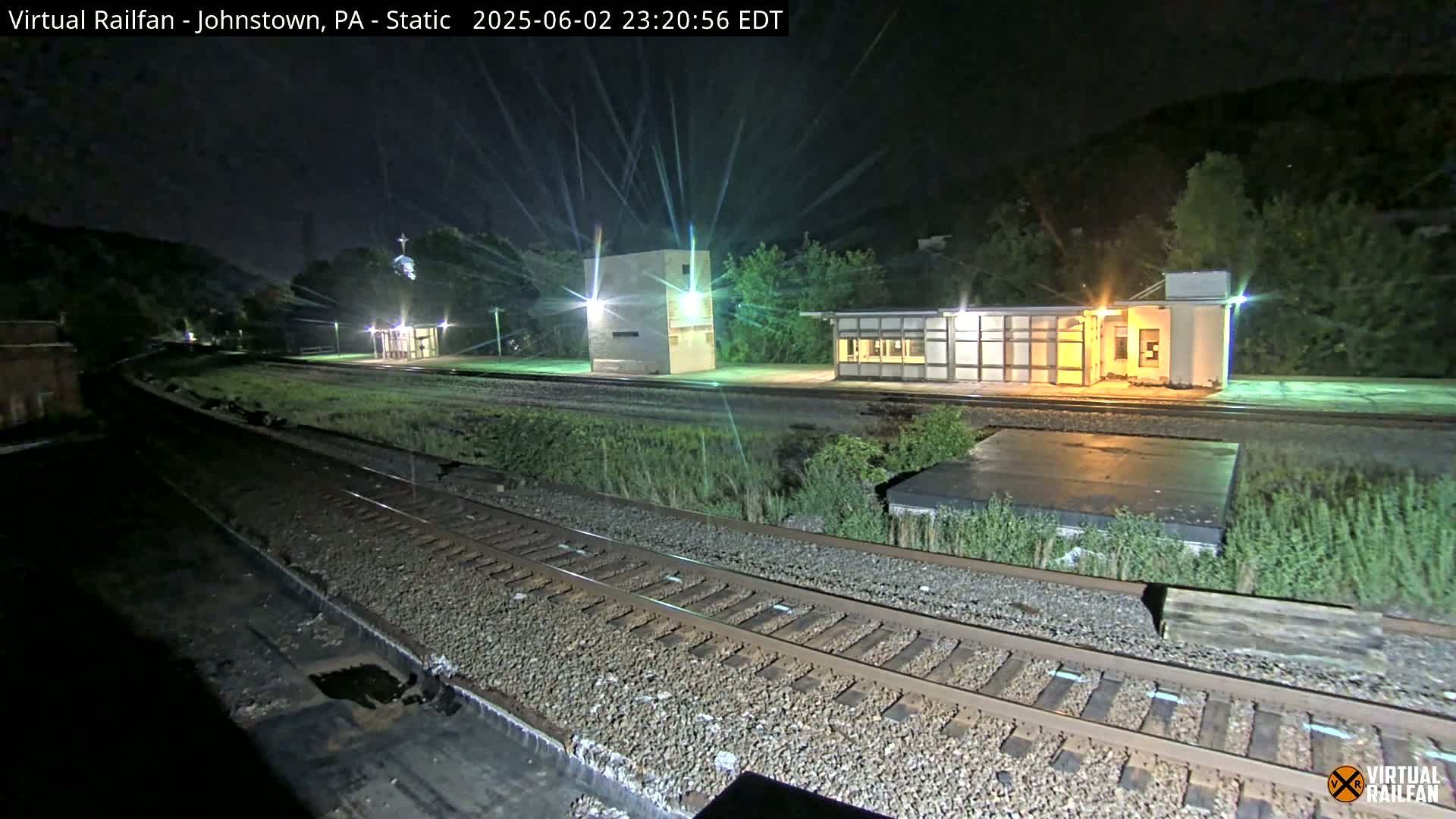 Johnstown Train Station & Railroad Crossing Live Cam - Johnstown, Cambria, Pennsylvania, USA