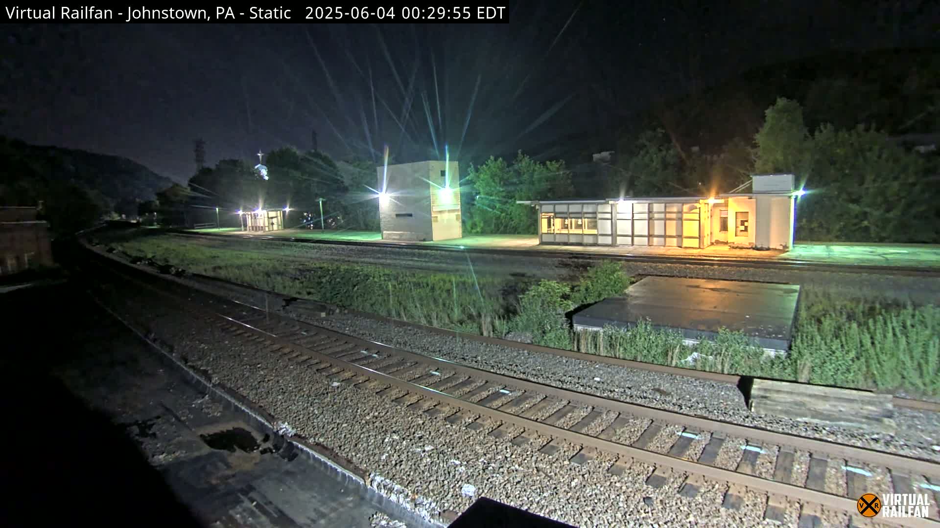 Johnstown Train Station & Railroad Crossing Live Cam - Johnstown, Cambria, Pennsylvania, USA
