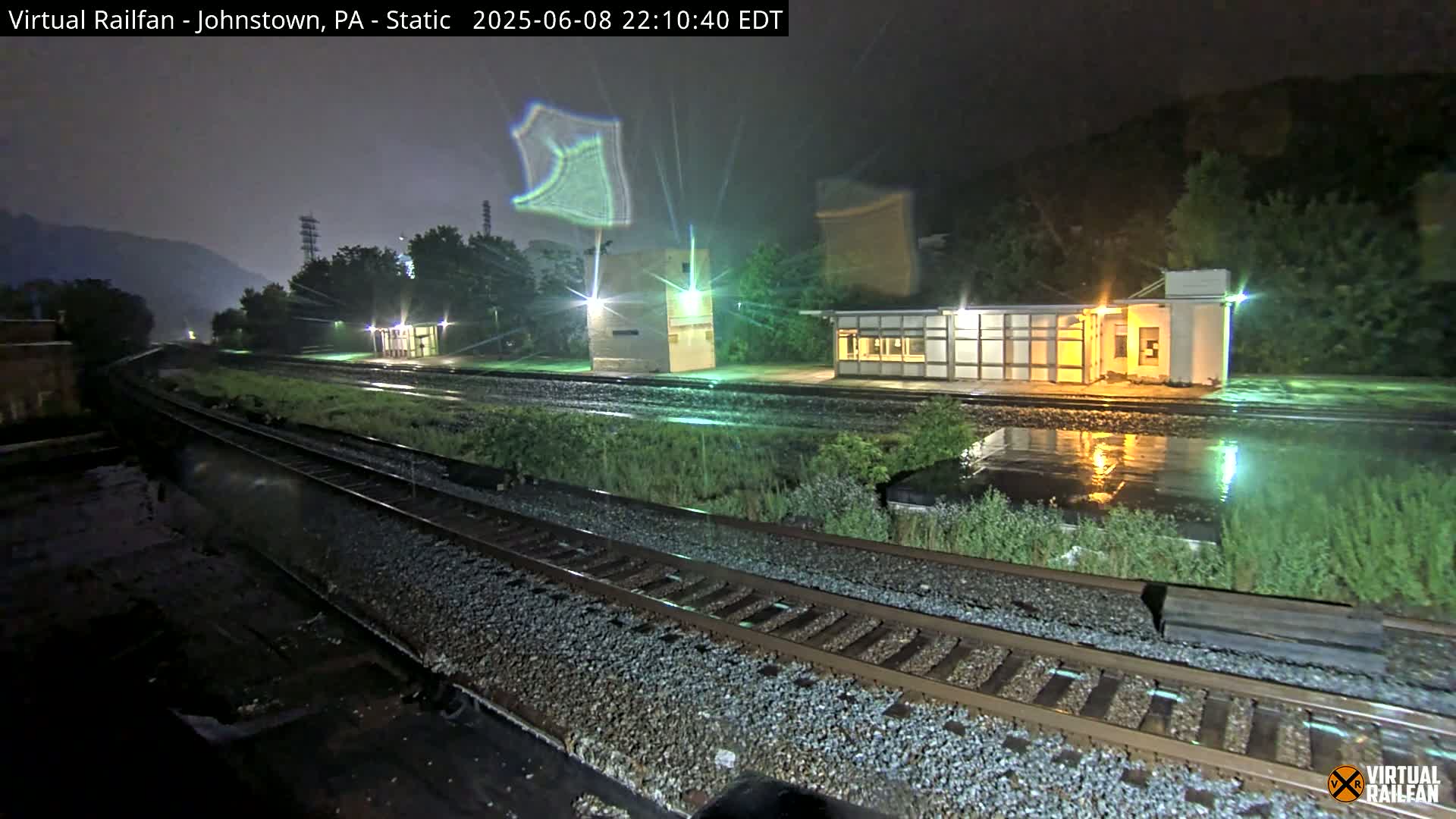 Johnstown Train Station & Railroad Crossing Live Cam - Johnstown, Cambria, Pennsylvania, USA