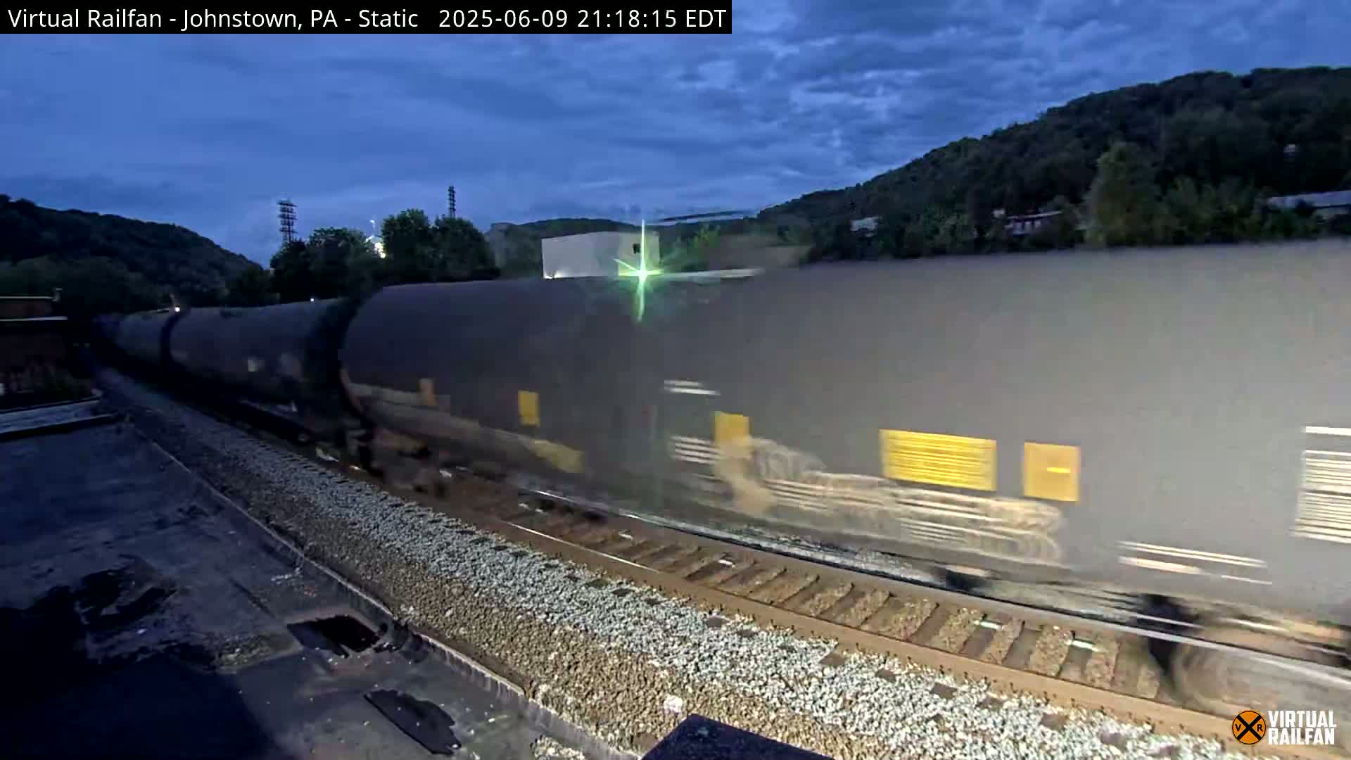 Johnstown Train Station & Railroad Crossing Live Cam - Johnstown, Cambria, Pennsylvania, USA