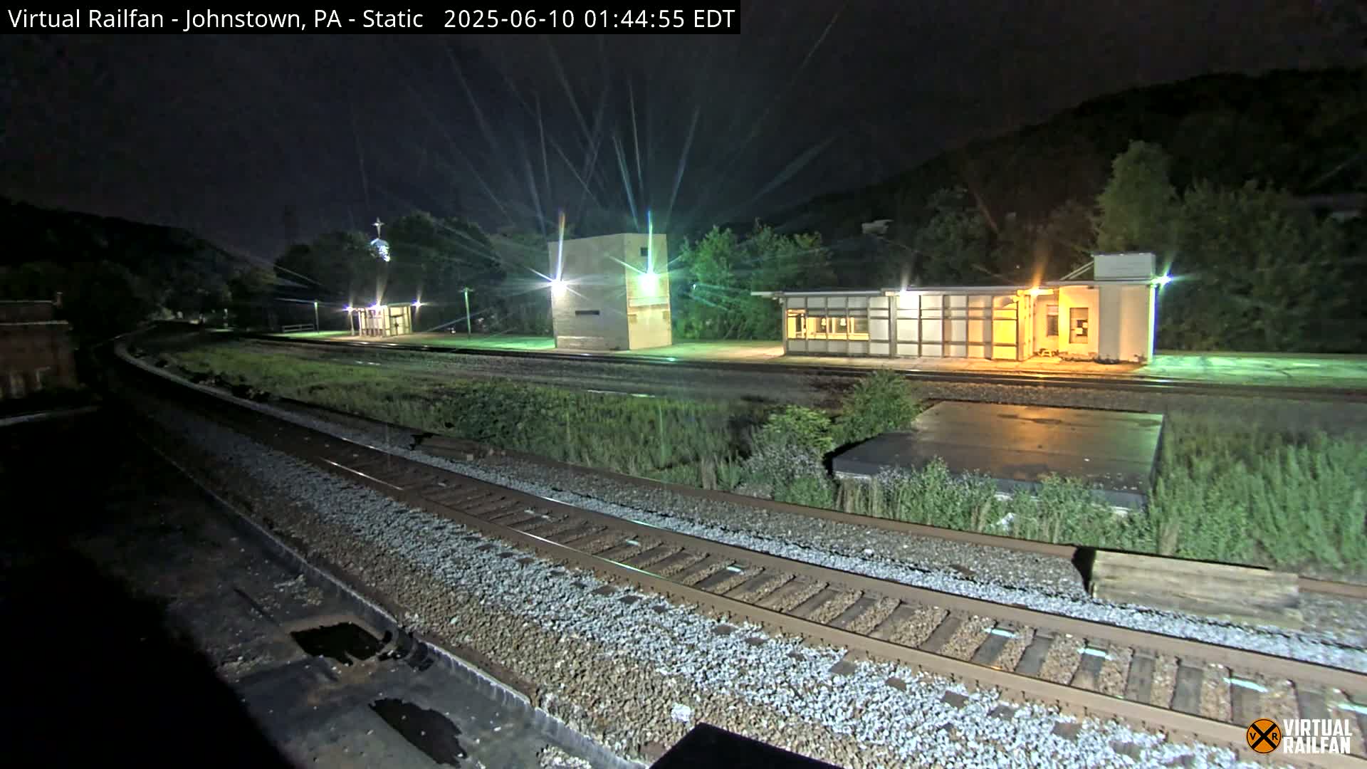 Johnstown Train Station & Railroad Crossing Live Cam - Johnstown, Cambria, Pennsylvania, USA