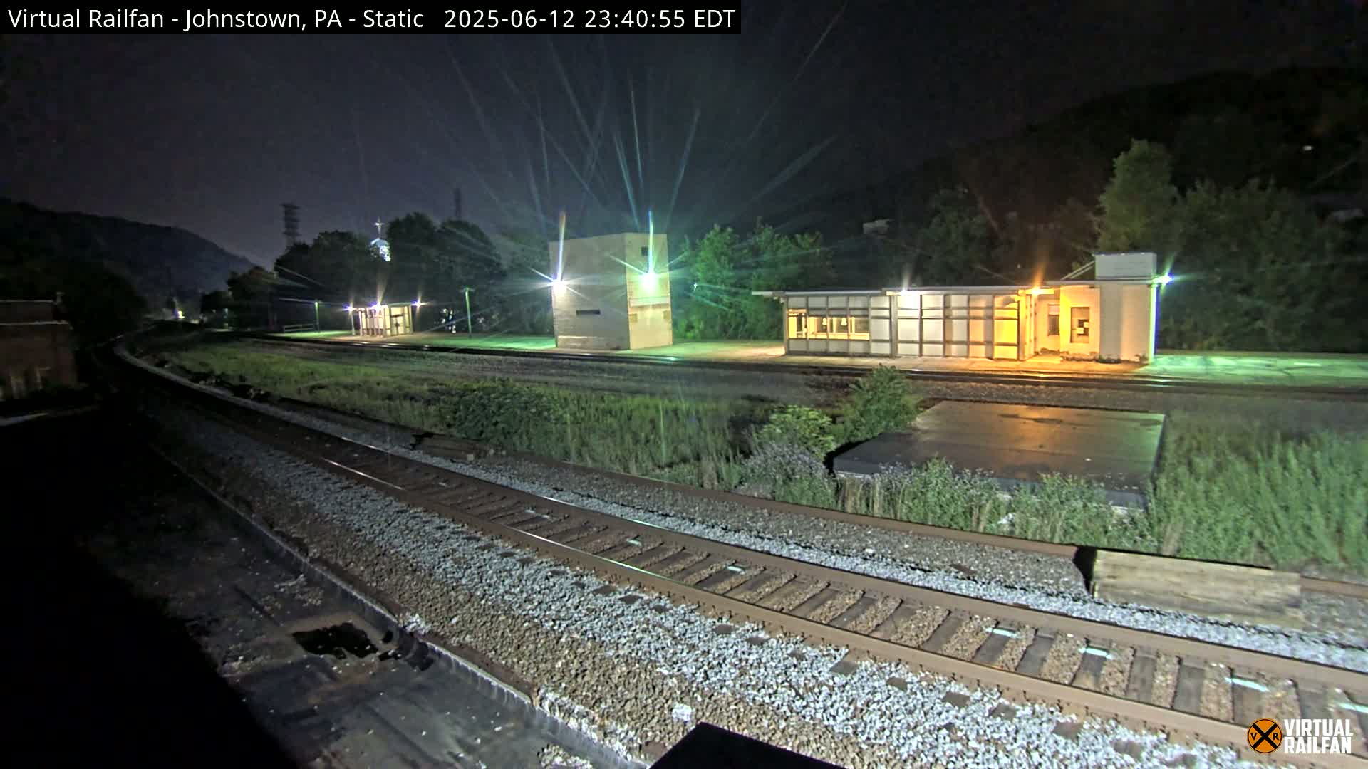 Johnstown Train Station & Railroad Crossing Live Cam - Johnstown, Cambria, Pennsylvania, USA