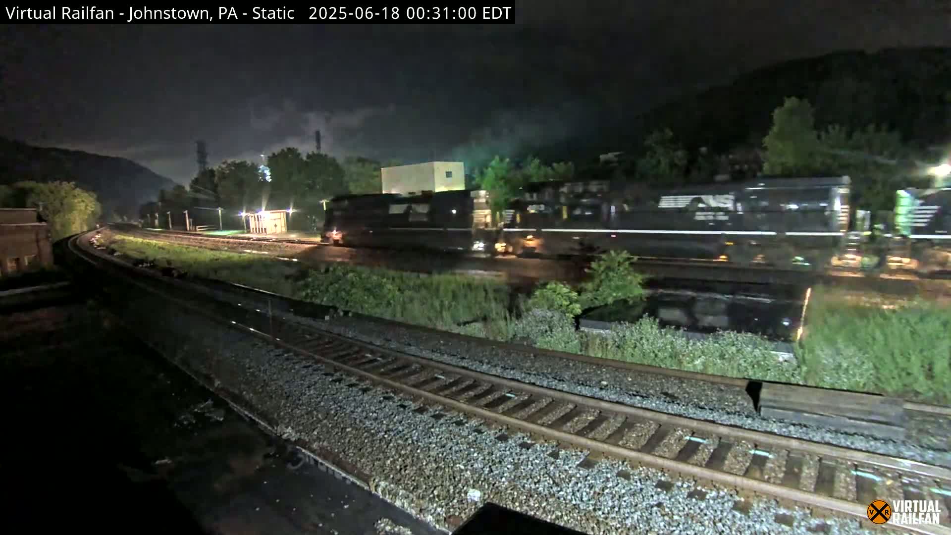 Johnstown Train Station & Railroad Crossing Live Cam - Johnstown, Cambria, Pennsylvania, USA
