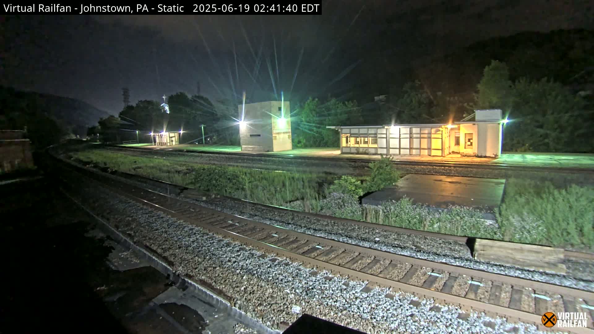 Johnstown Train Station & Railroad Crossing Live Cam - Johnstown, Cambria, Pennsylvania, USA