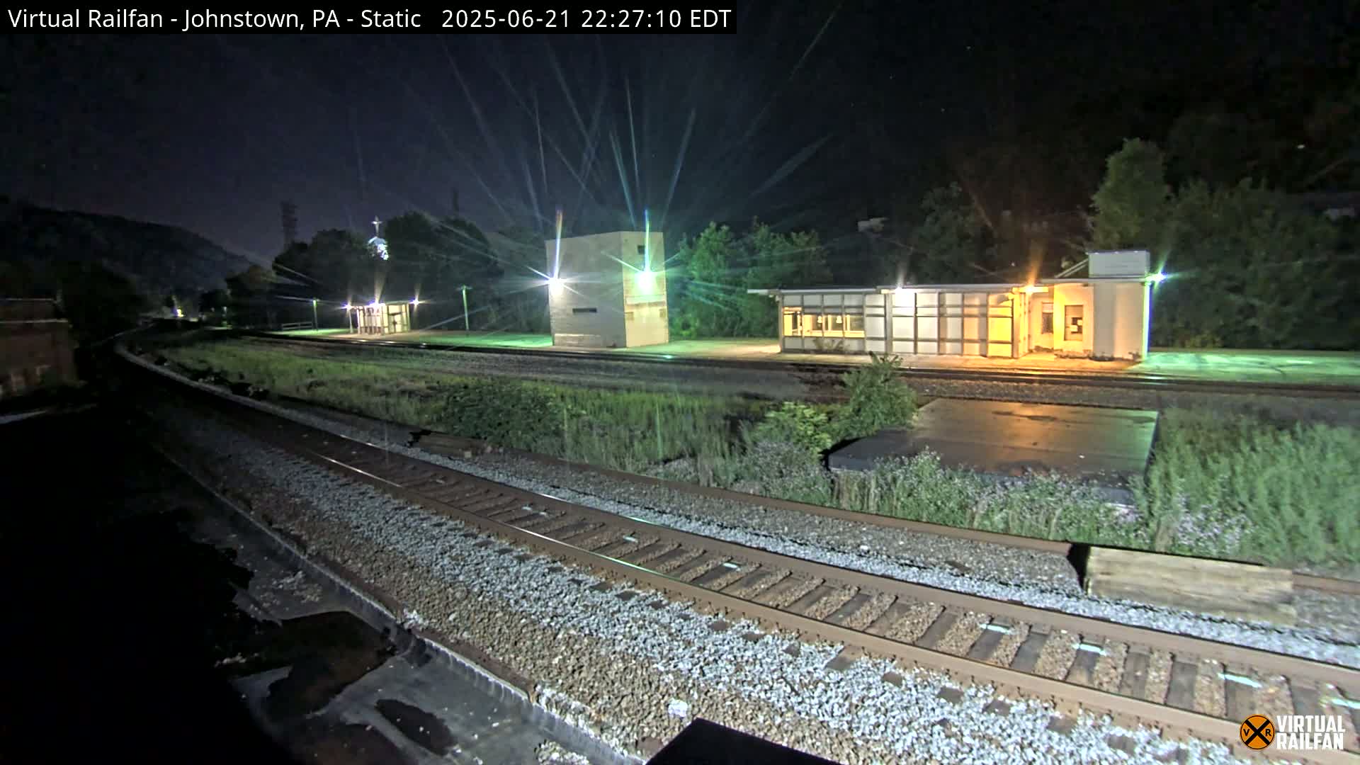 Johnstown Train Station & Railroad Crossing Live Cam - Johnstown, Cambria, Pennsylvania, USA