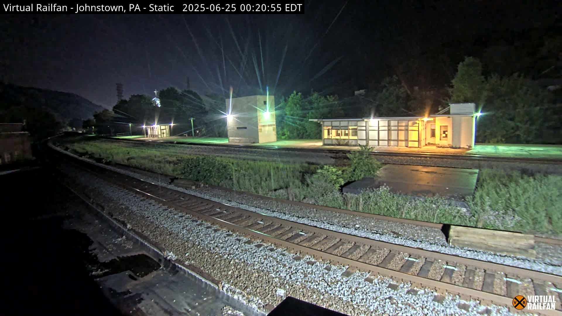 Johnstown Train Station & Railroad Crossing Live Cam - Johnstown, Cambria, Pennsylvania, USA