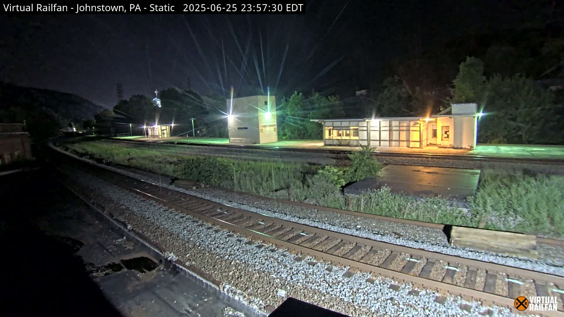 Johnstown Train Station & Railroad Crossing Live Cam - Johnstown, Cambria, Pennsylvania, USA