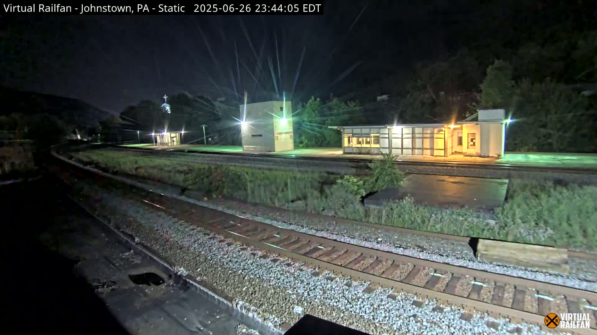 Johnstown Train Station & Railroad Crossing Live Cam - Johnstown, Cambria, Pennsylvania, USA