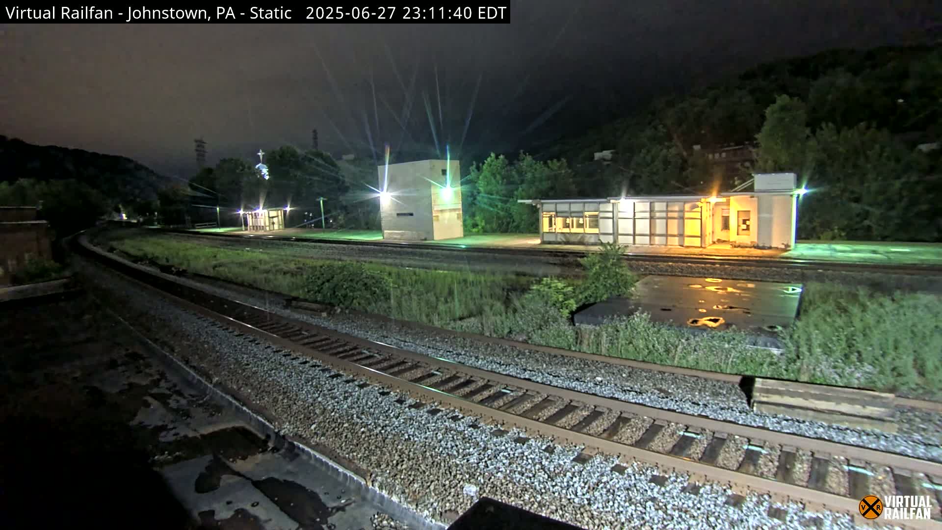 Johnstown Train Station & Railroad Crossing Live Cam - Johnstown, Cambria, Pennsylvania, USA