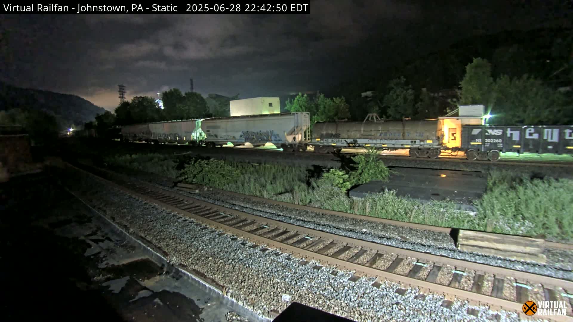 Johnstown Train Station & Railroad Crossing Live Cam - Johnstown, Cambria, Pennsylvania, USA