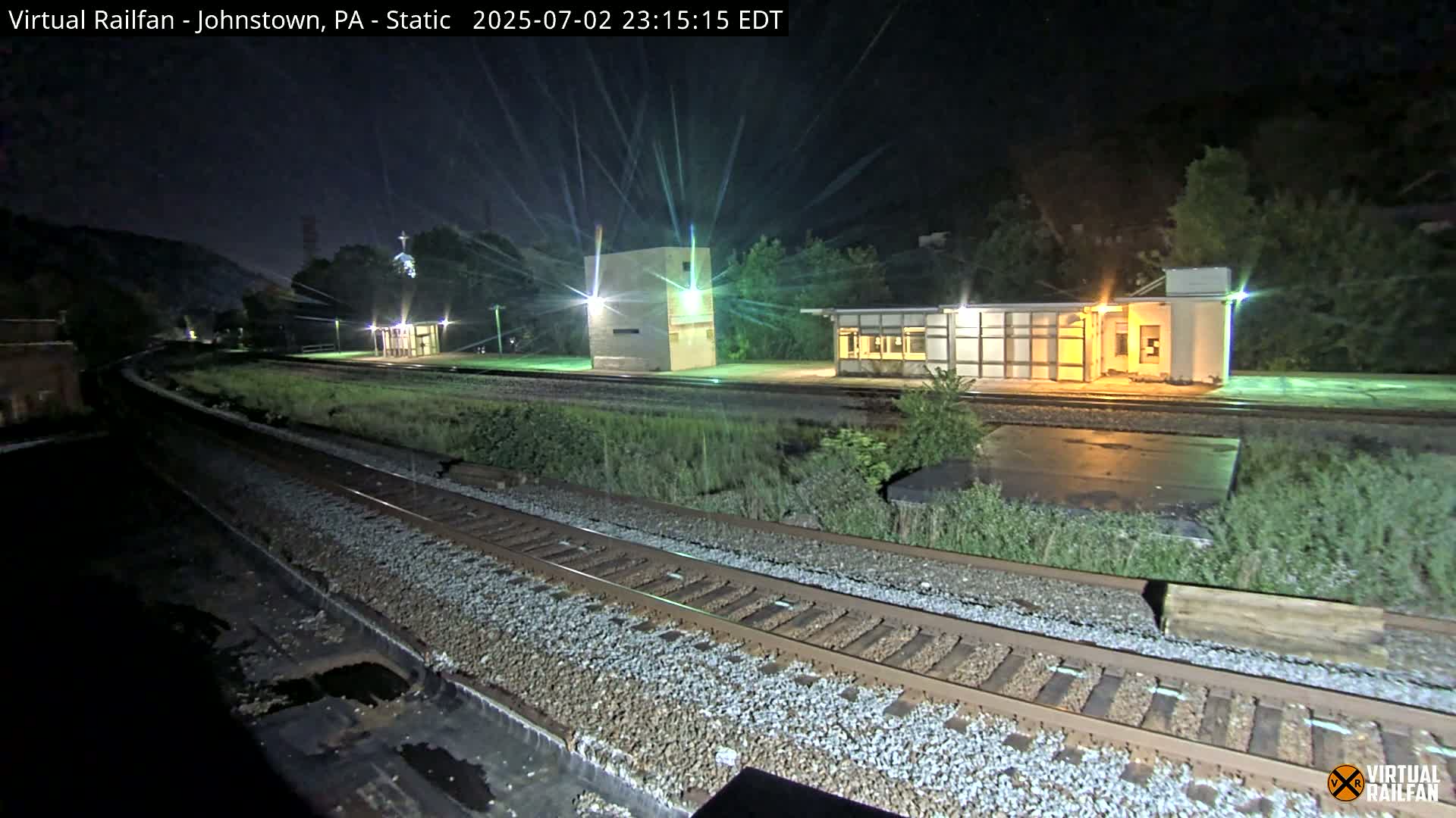 Johnstown Train Station & Railroad Crossing Live Cam - Johnstown, Cambria, Pennsylvania, USA