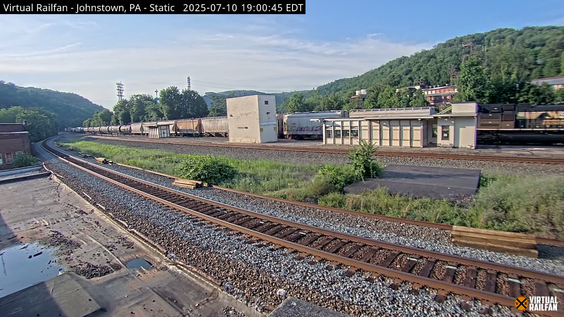 Johnstown Train Station & Railroad Crossing Live Cam - Johnstown, Cambria, Pennsylvania, USA