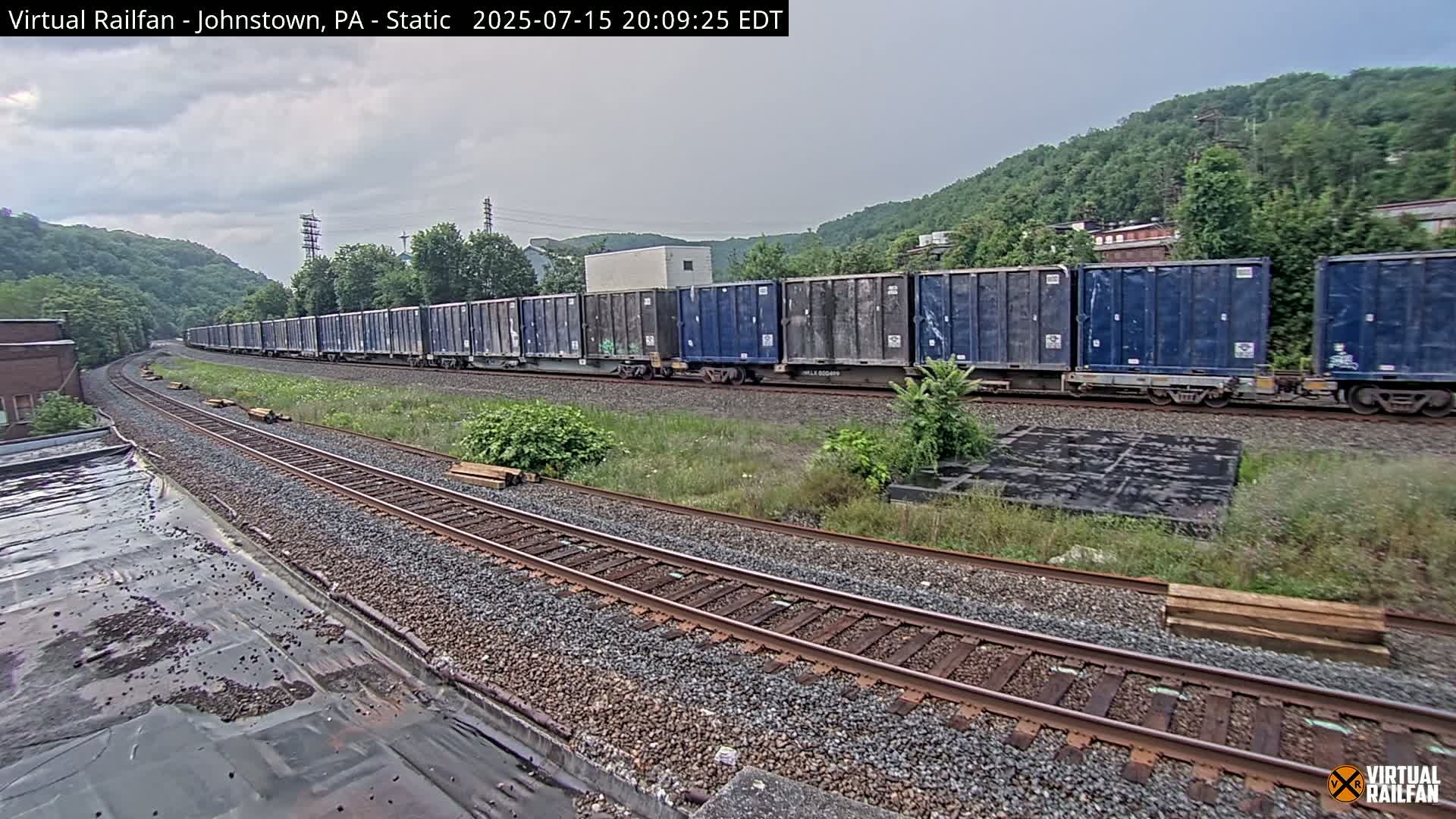 Johnstown Train Station & Railroad Crossing Live Cam - Johnstown, Cambria, Pennsylvania, USA
